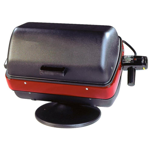 Americana Adjustable Element 1500-Watt Satin Black Electric Grill 9300U8.181