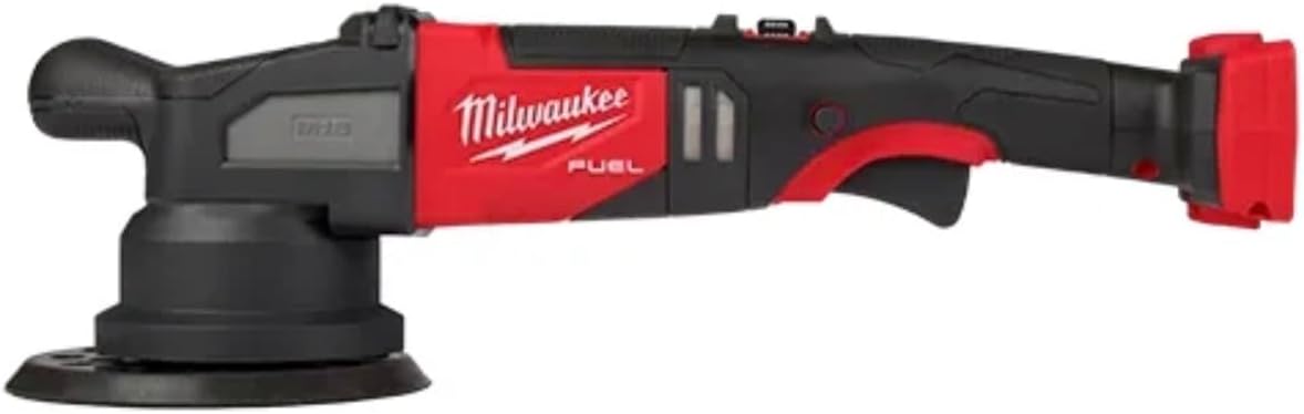 . Milwaukee M18 Fuel 21mm Random Orbital Polisher - No Charger, No Battery, Bare Tool Only