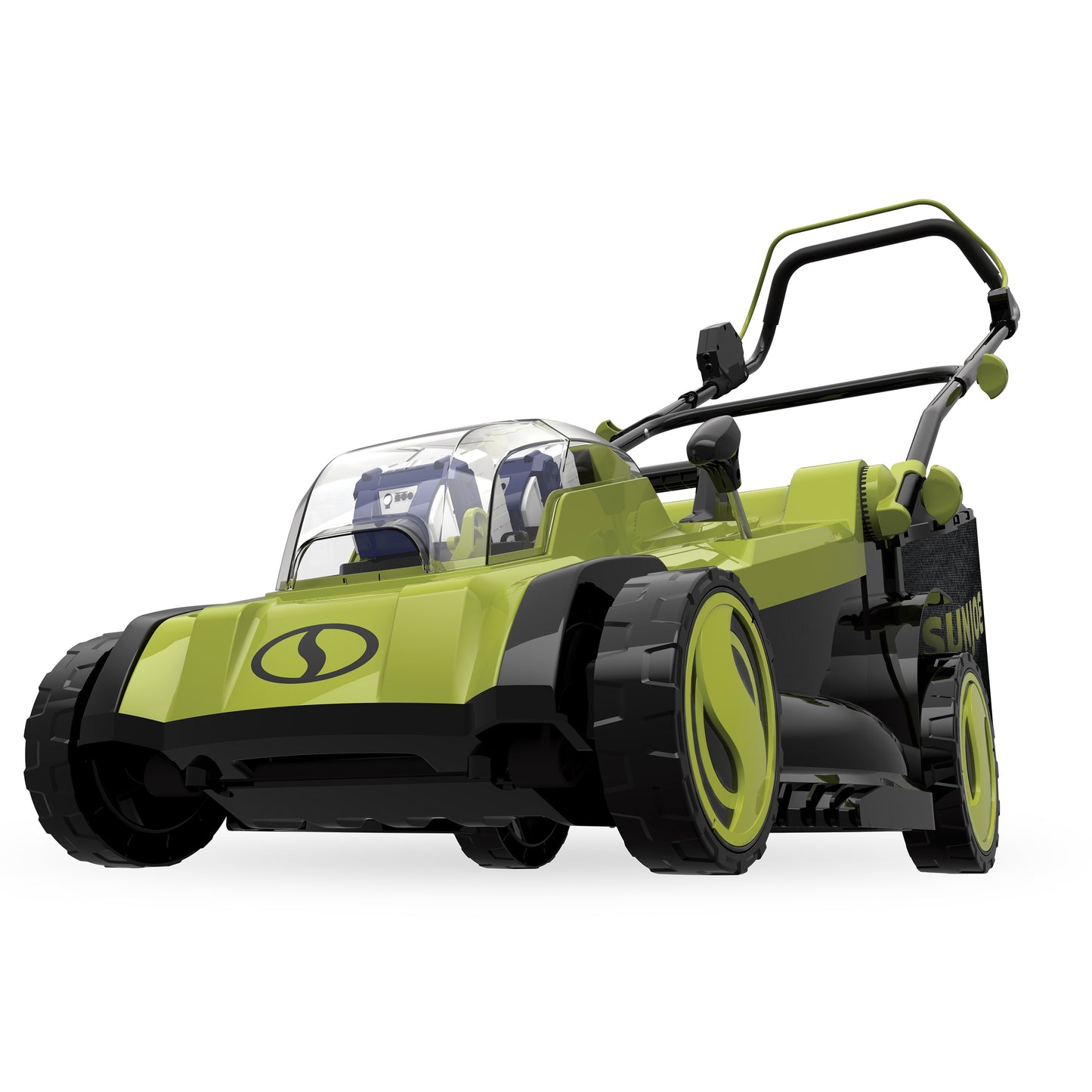 Sun Joe 48-volt, 17-in Push Battery Walk Mower with (2) 4.0 Ah Battery Included