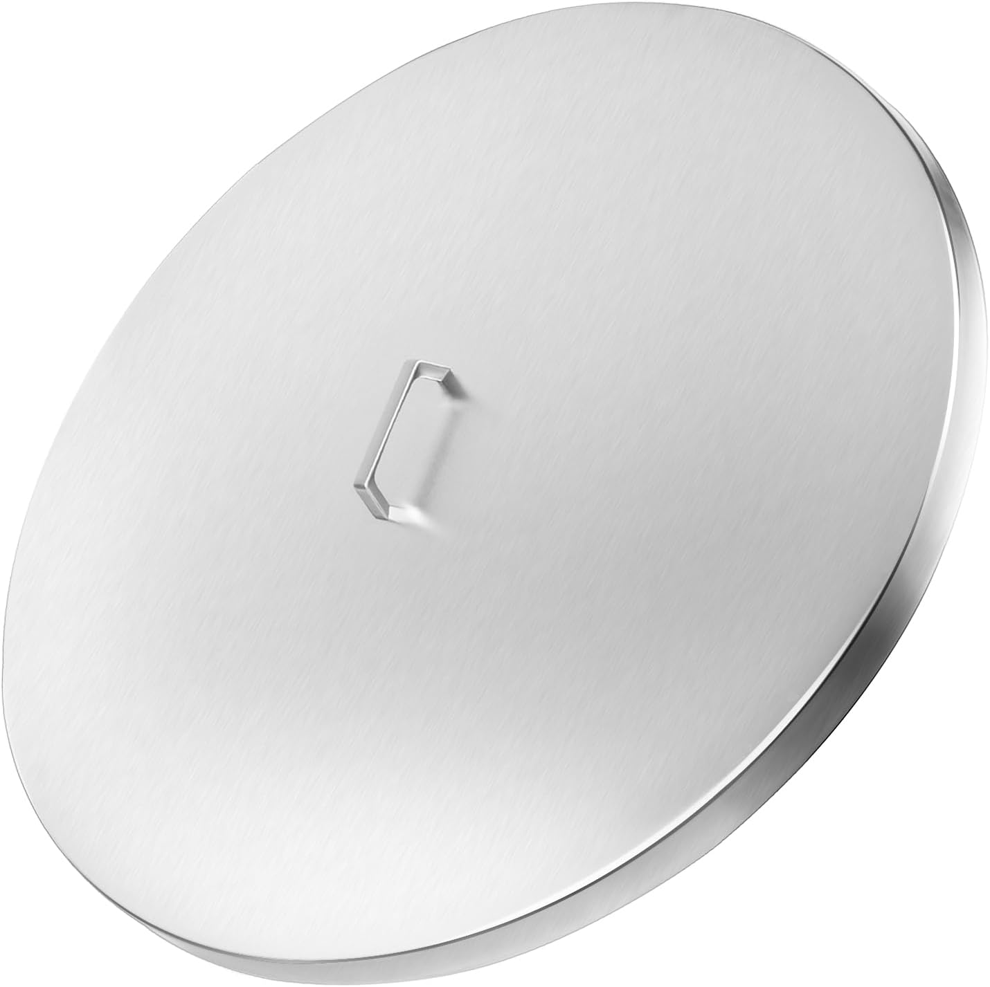 Apromise Fire Pit Lid Round \u2013 34" 304 Stainless Steel Fire Pit Cover Metal Fit 30" Round Drop in Fire Pit Pan & 31" Flat Fire Pit Pan