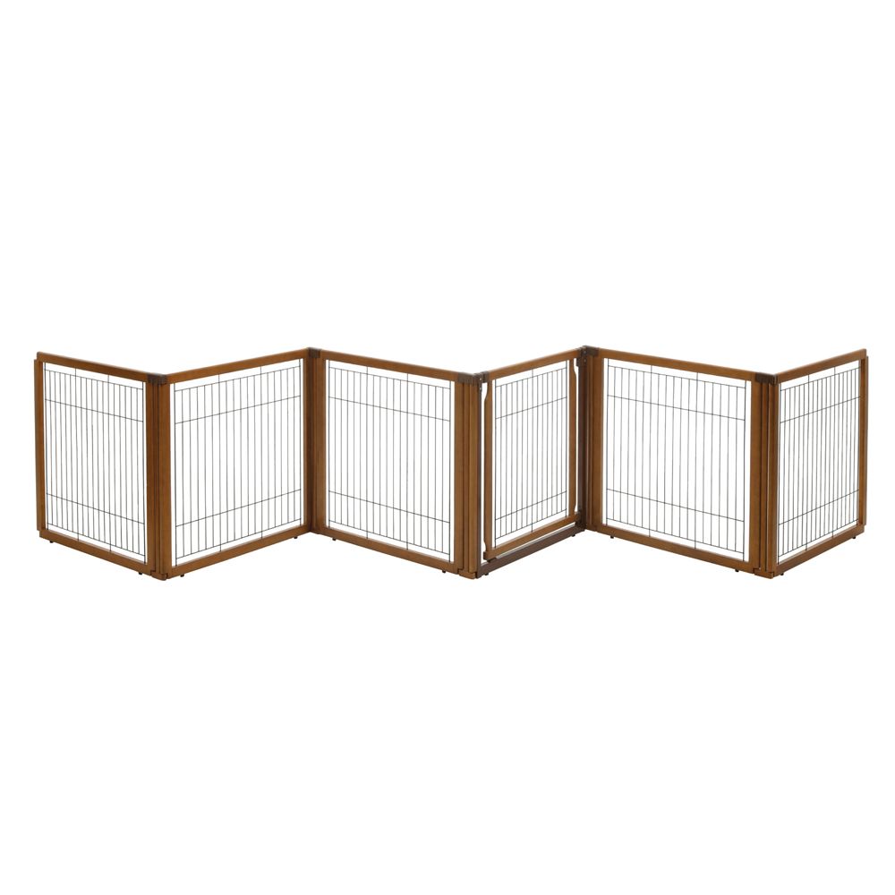Richell® Convertible Elite Pet Gate 130-134"L X 31.7-33.7"W X 35.8"H
