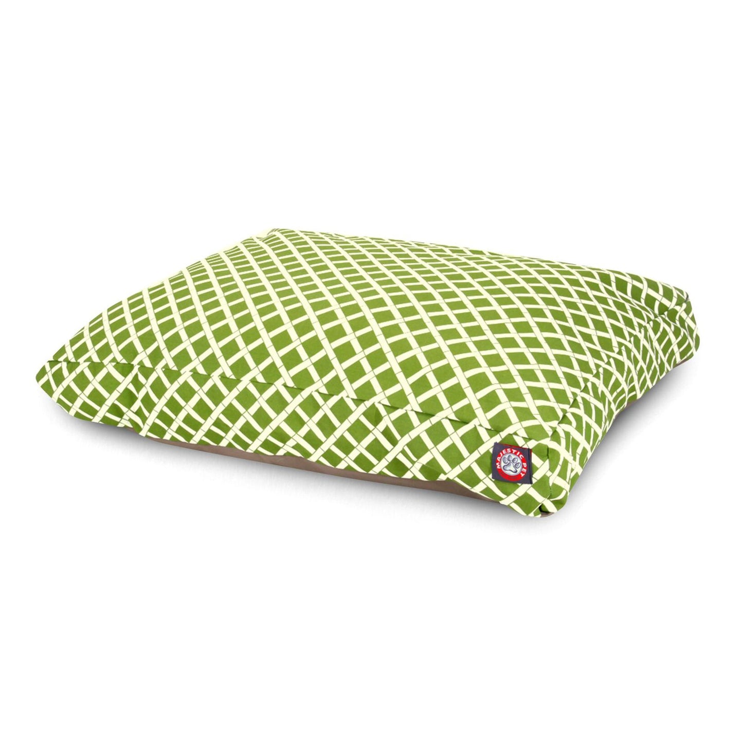 Majestic Pet Bamboo Round Indoor & Outdoor Dog Bed 39"L x 29"W x 4"H