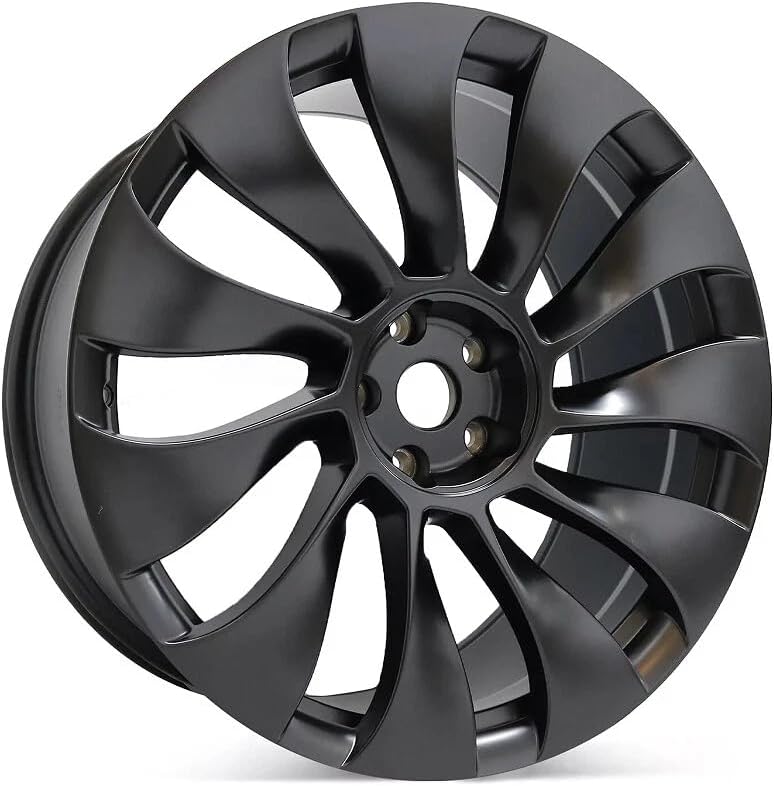 Symway 21" x 9.5" New 21inch Front Wheel Rim 118822600B Compatible with Tesla Model Y 2020-2023 Matte Black