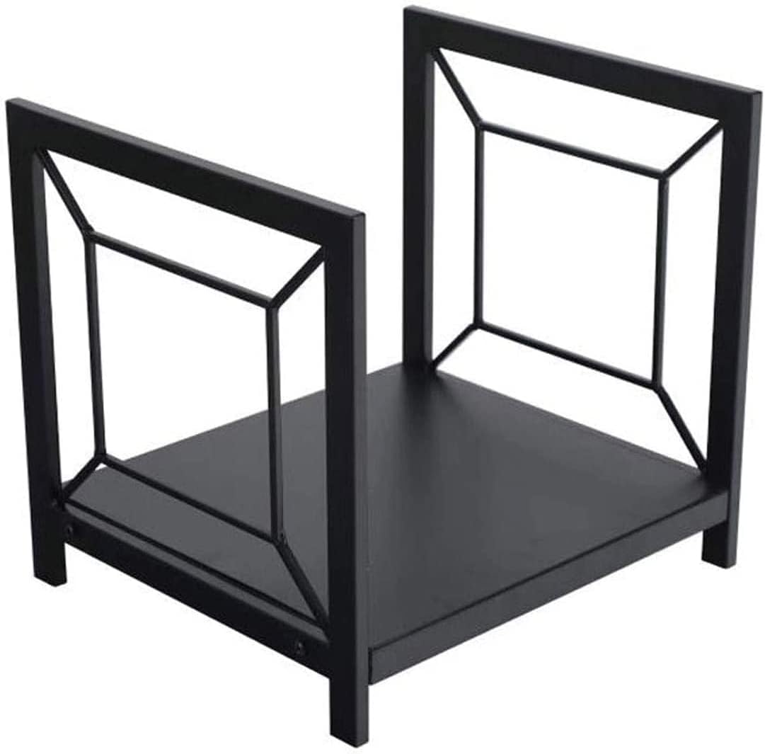 Outdoor Fireplace Firewood Rack Log Store Fire Wood Rack Outdoor Firewood Holder Bracket Log Rack Wood Storage Indoor Outdoor Log Rack Wood Store(