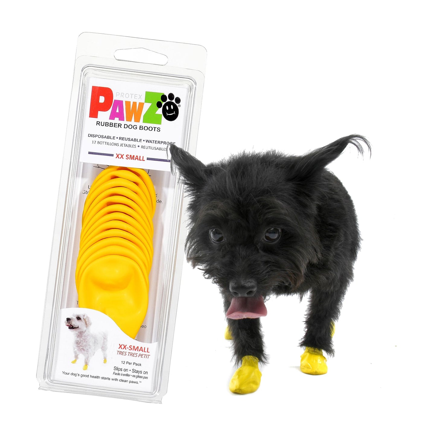 PawZ® Rubber Dog Boots X Large