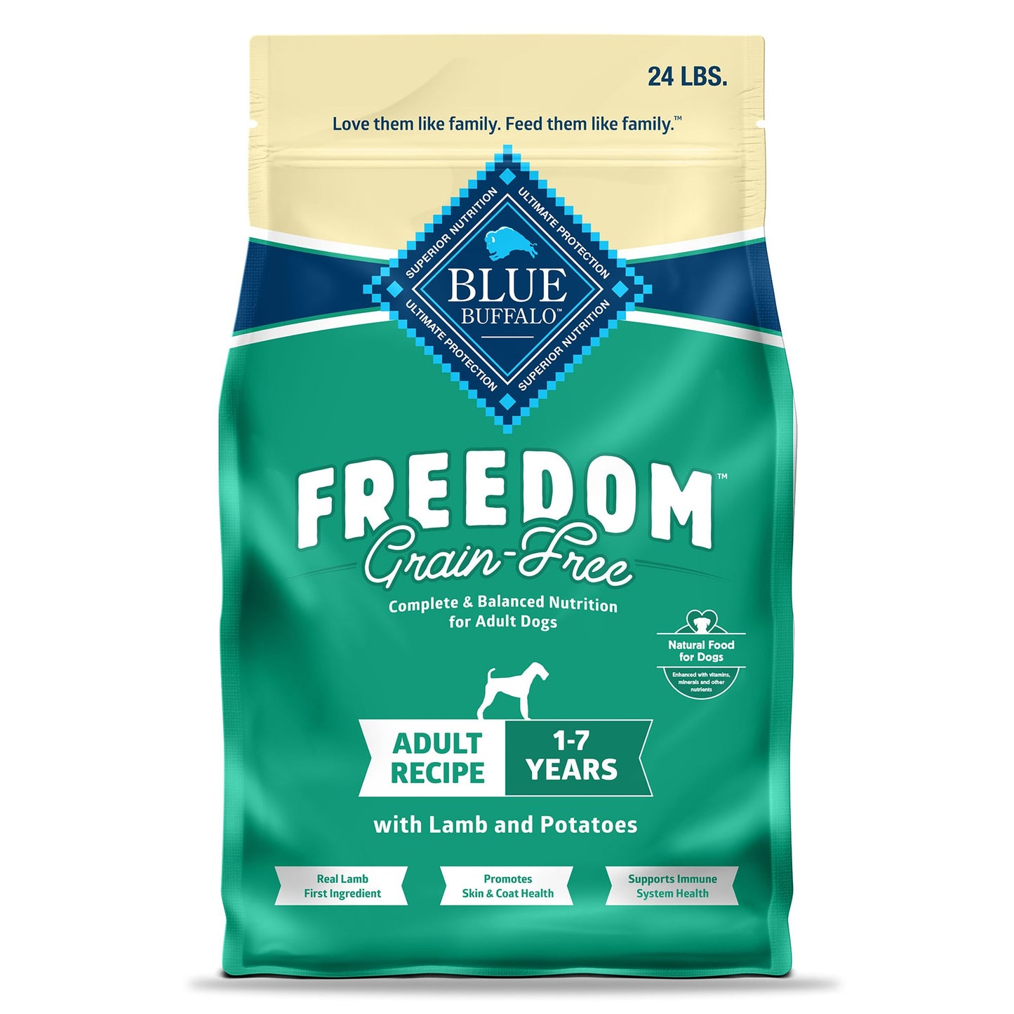 Blue Buffalo® Freedom™ Adult Dry Dog Food - Grain Free, Lamb