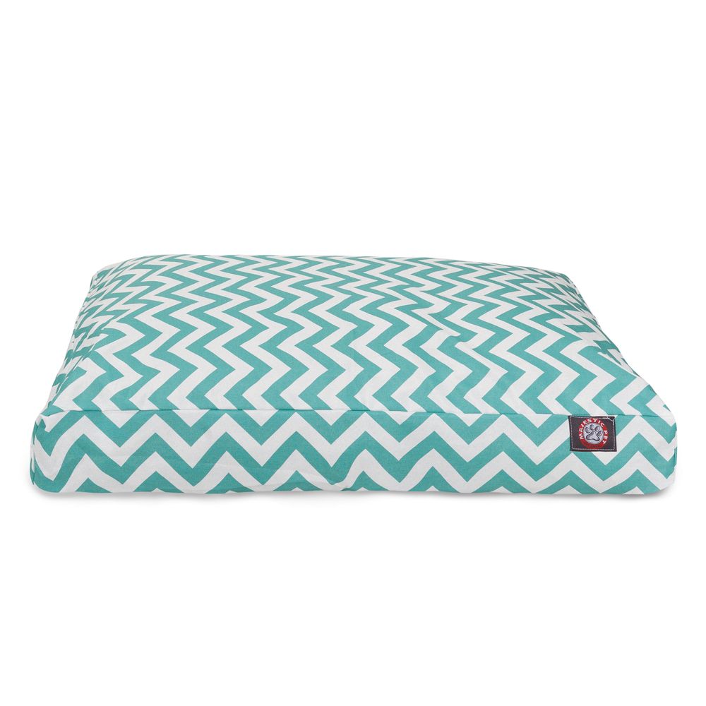 Majestic Pet Chevron Rectangle Indoor & Outdoor Dog Bed 44"L x 36"W x 5"H