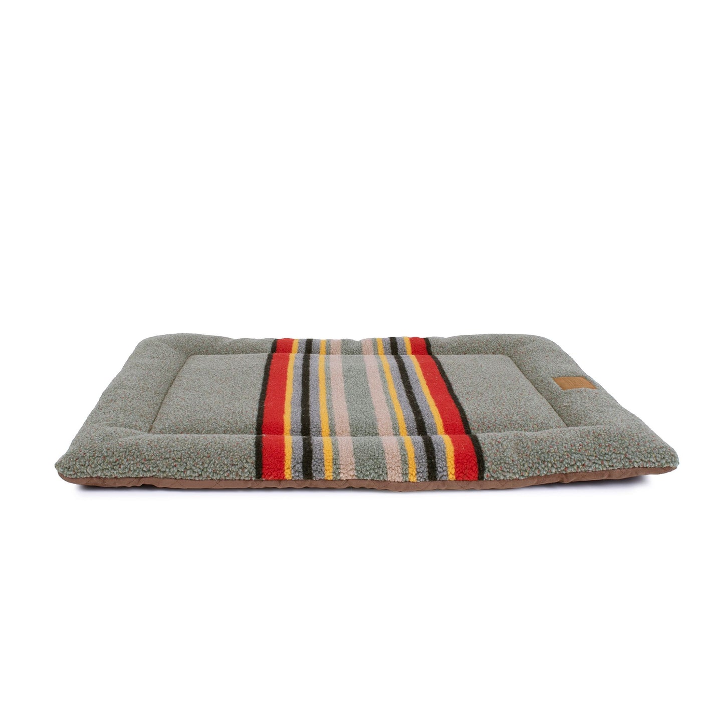 Pendleton Vintage Camp Heather Green Comfort Cushion for Dogs 42"L x 26"W x 2"H
