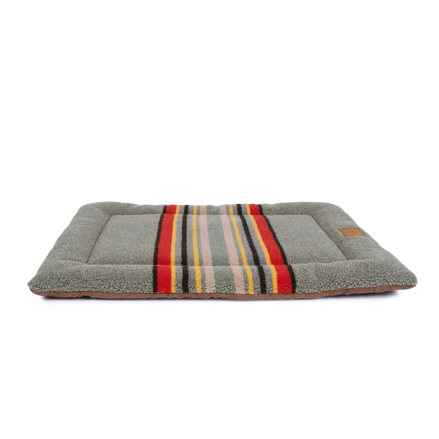 Pendleton Vintage Camp Heather Green Comfort Cushion for Dogs 24"L x 20"W x 2"H