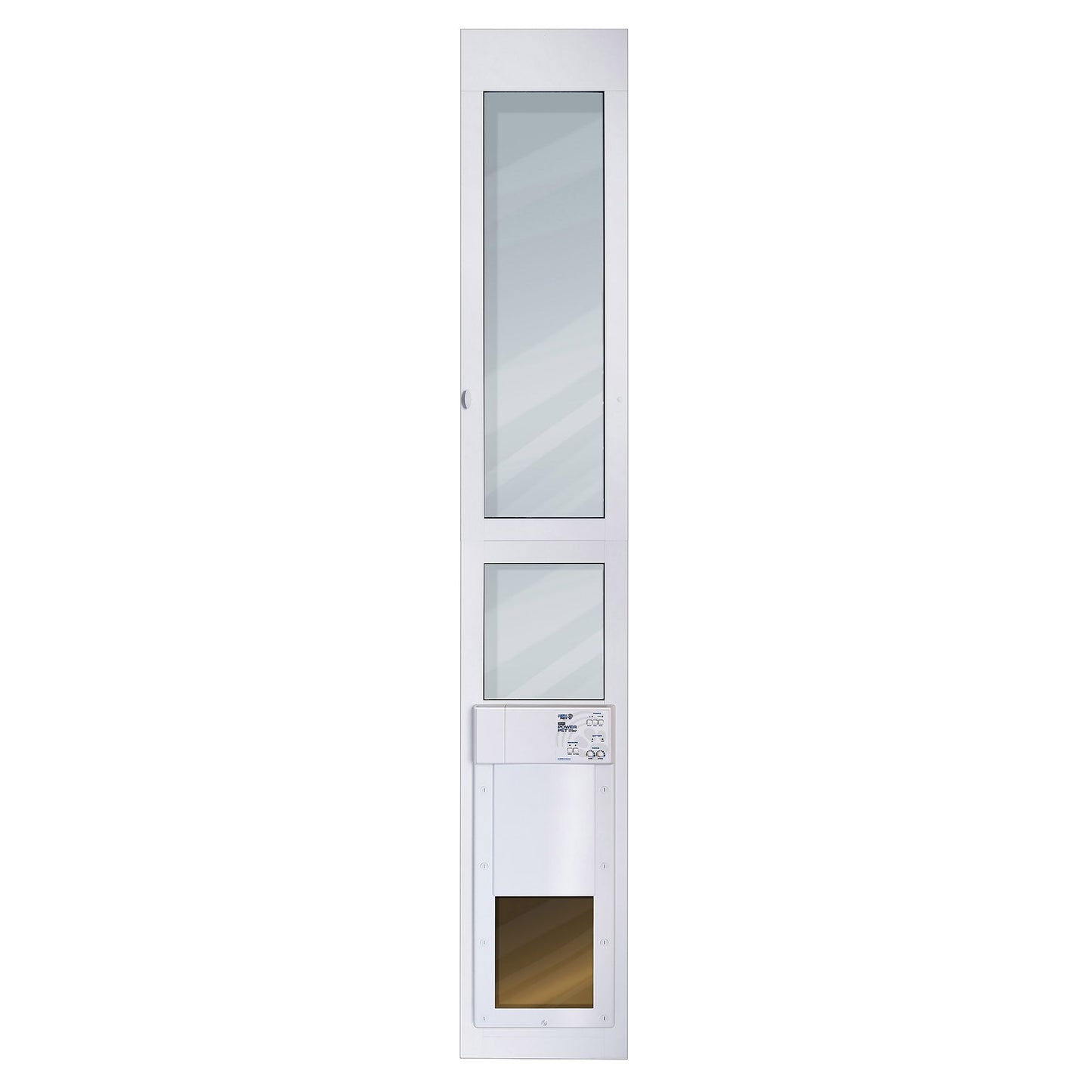 High Tech Pet® Wi-Fi Enabled Smartphone Controlled Electronic Patio Dog & Cat Door, Tall 8.25"W x 10"H