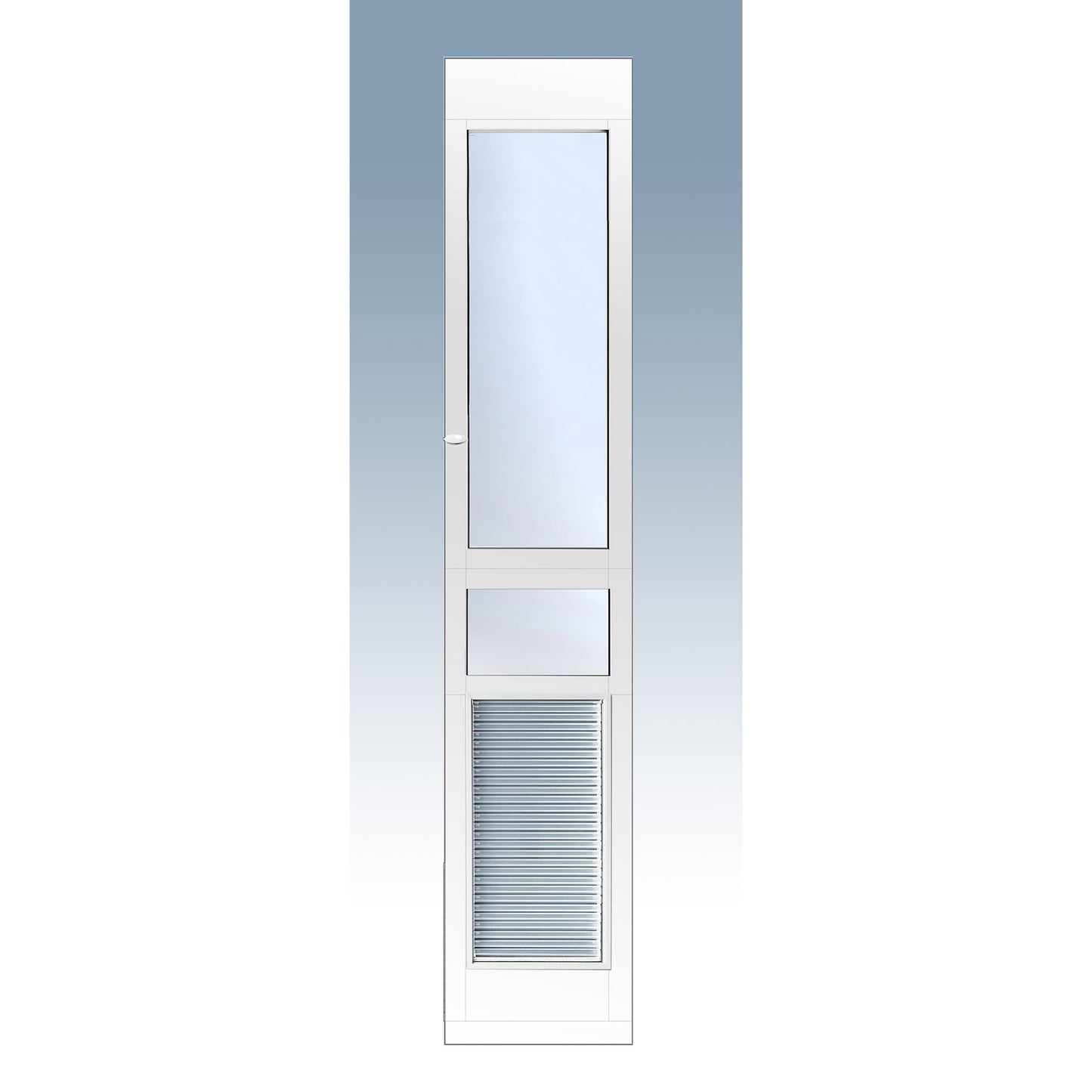 High Tech Pet® Armor Flex Low-E Patio Tall Height Pet Door Opening 6.28"L x 13.38"W