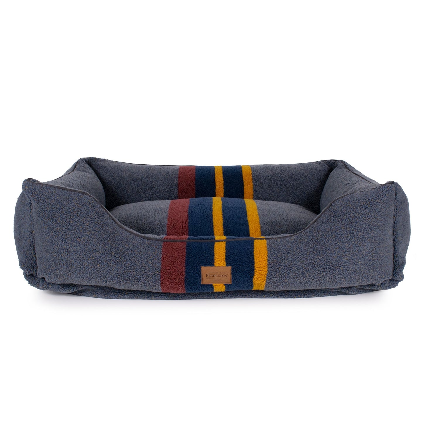 Pendleton Vintage Camp Lake Kuddler Dog Bed 30"L x 24"W x 9"H