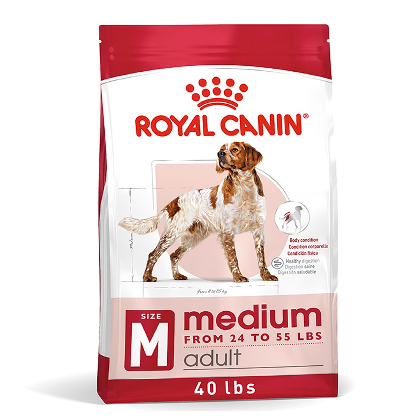 Royal Canin Size Health Nutrition Medium Breed Adult Dry Dog Food 30 Lb