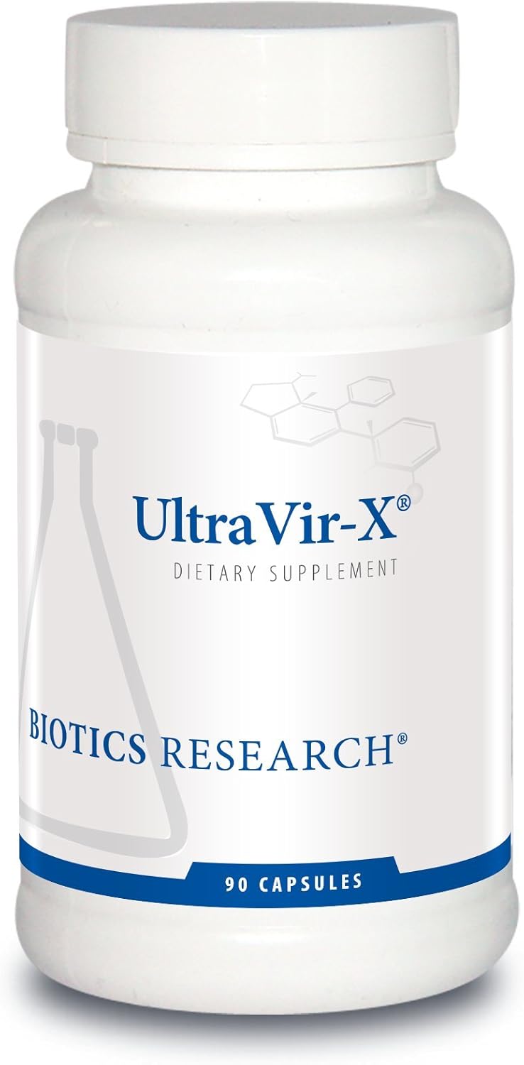 Biotics Research UltraVir-X - Best Immune Support Supplement, Vitamin C, Zinc, Maitake Mushroom, Astragalus, High Flavonoid Content, Supports Healthy Pathways for Adults - 90 Capsules