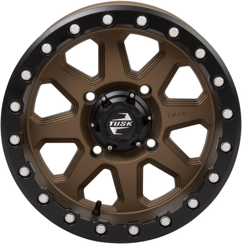 TUSK 4/156 Uinta Beadlock Wheel 15x7 4.0 + 3.0 Bronze|RZR|Sportsman|