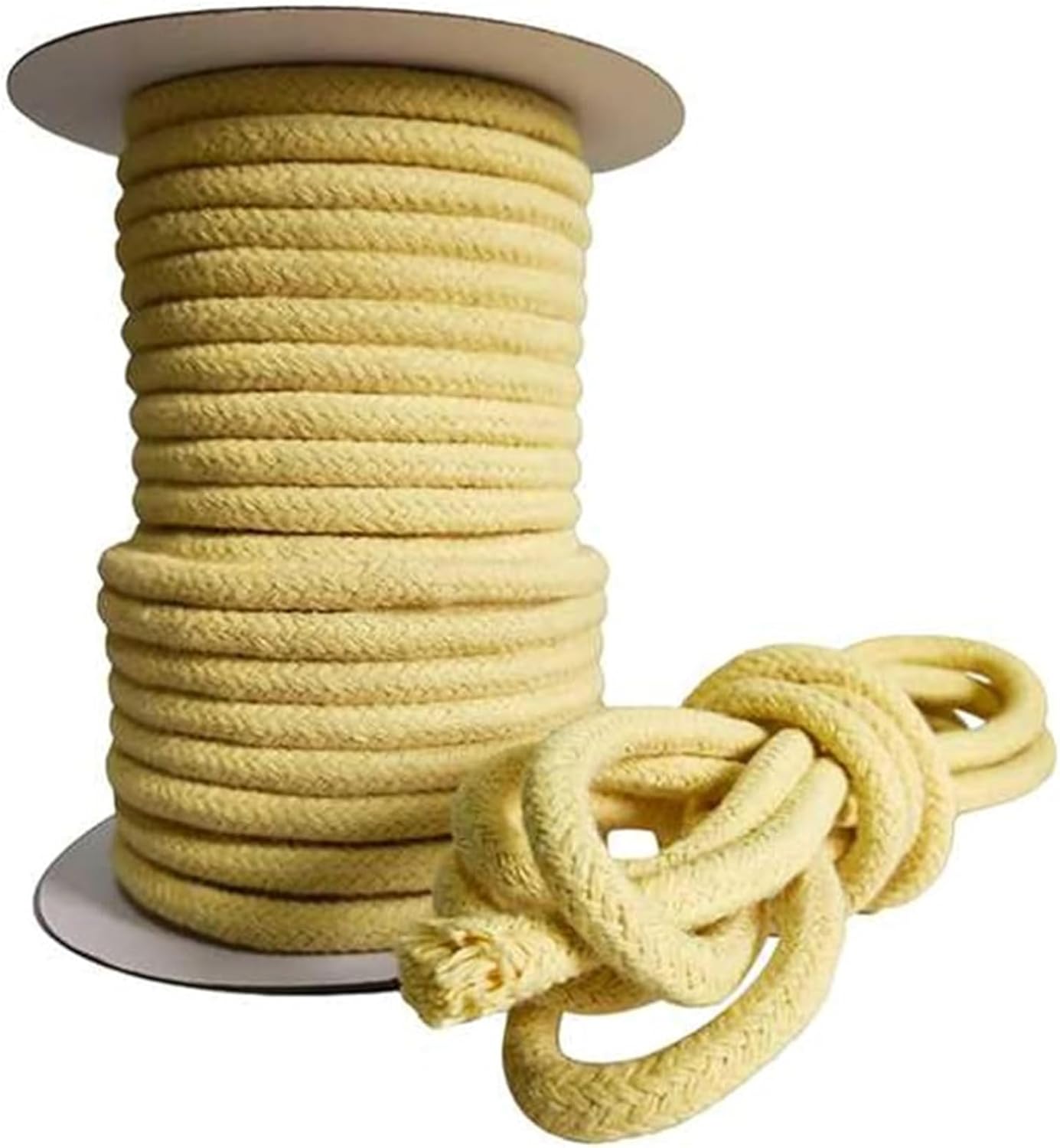 Kevlar Rope Wicking Dia. 10mm (3/8 inch Approx)- Fire Toys Replacement Rope- Sold by The Foot 10M (33 Ft)
