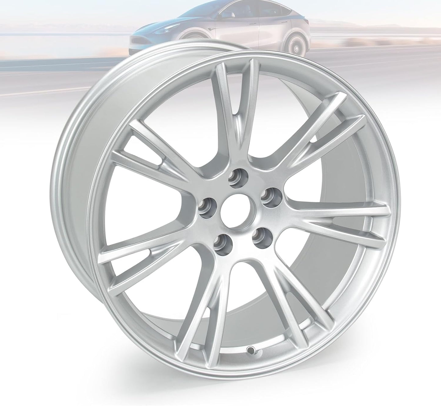 19'' × 9.5'' Wheels Rim for Tesla Model Y 2020-2023 Aluminum Alloy Replacement Wheels