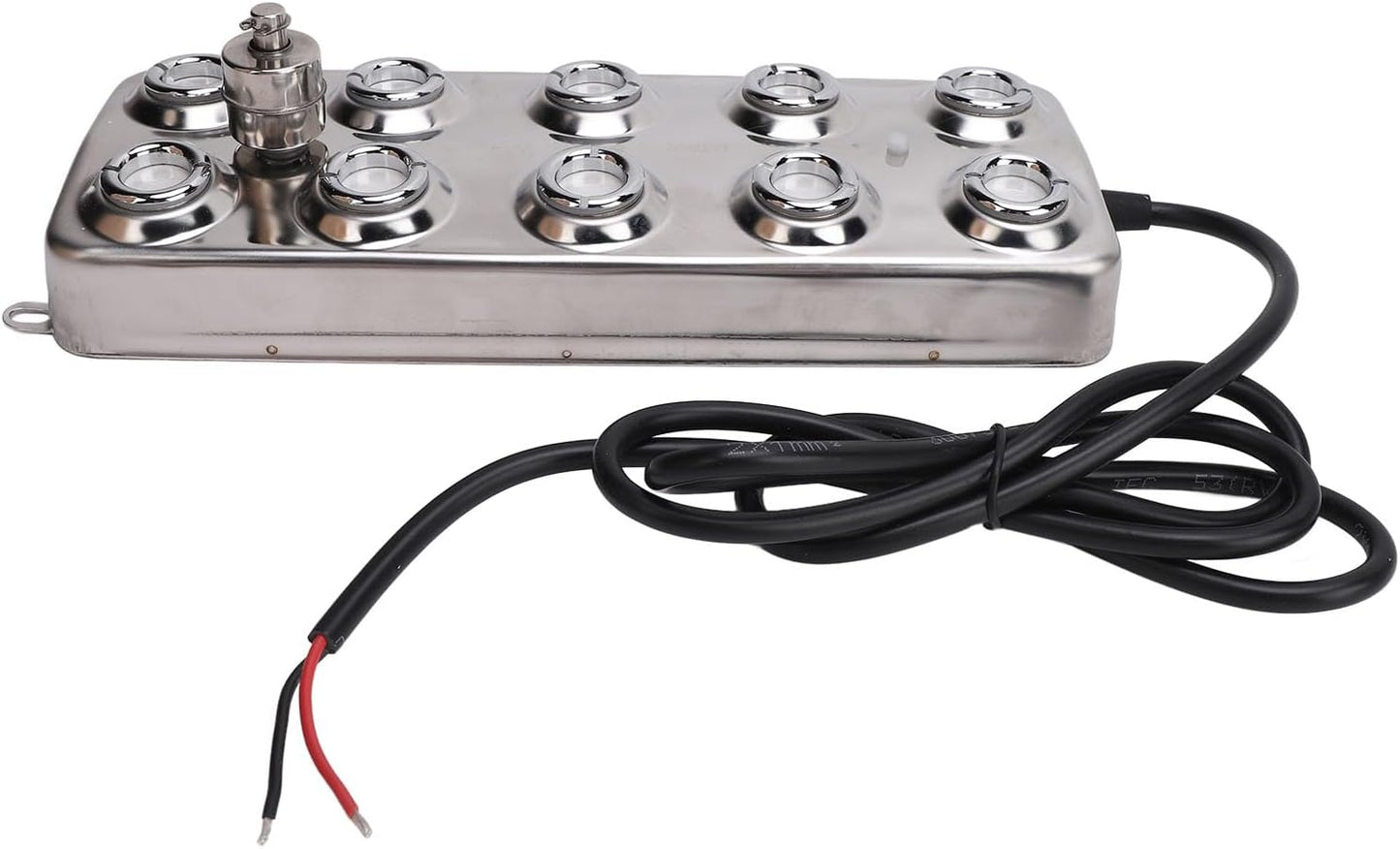 10 Head Mist Maker Ultrasonic Fogger, Powerful & Quiet Mist Output, Indoor & Outdoor Landscape Design, Stainless Steel Fog Machine Atomizing Plate, DC48V 250W, 4.5L H