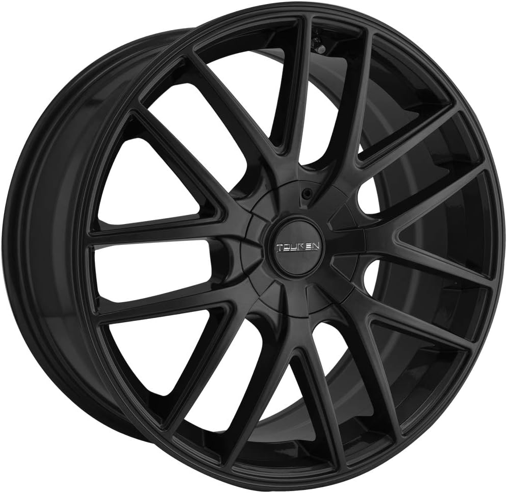 Touren TR60 Black Wheel with Matte (18 x 9. inches /5 x 105 mm, 40 mm Offset)