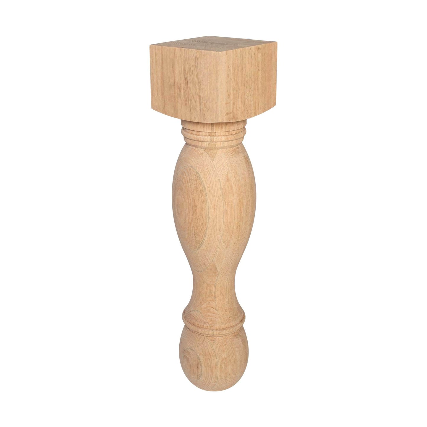 Architectural Products by Outwater 8-in x 34.5-in Traditional Oak Table leg