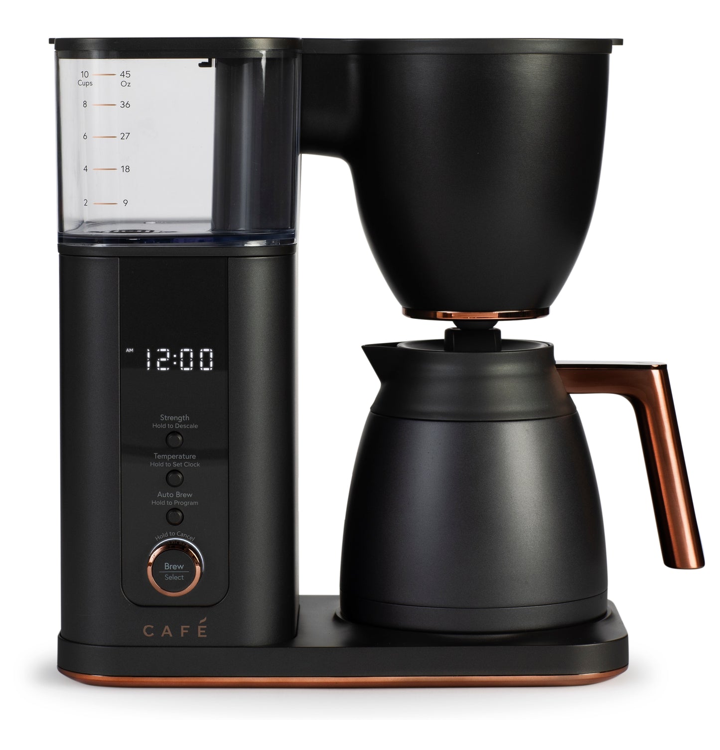 Cafe 10-Cup Programmable Drip Coffee Maker with Automatic Shut-off (Matte Black) C7CDAAS3PD3