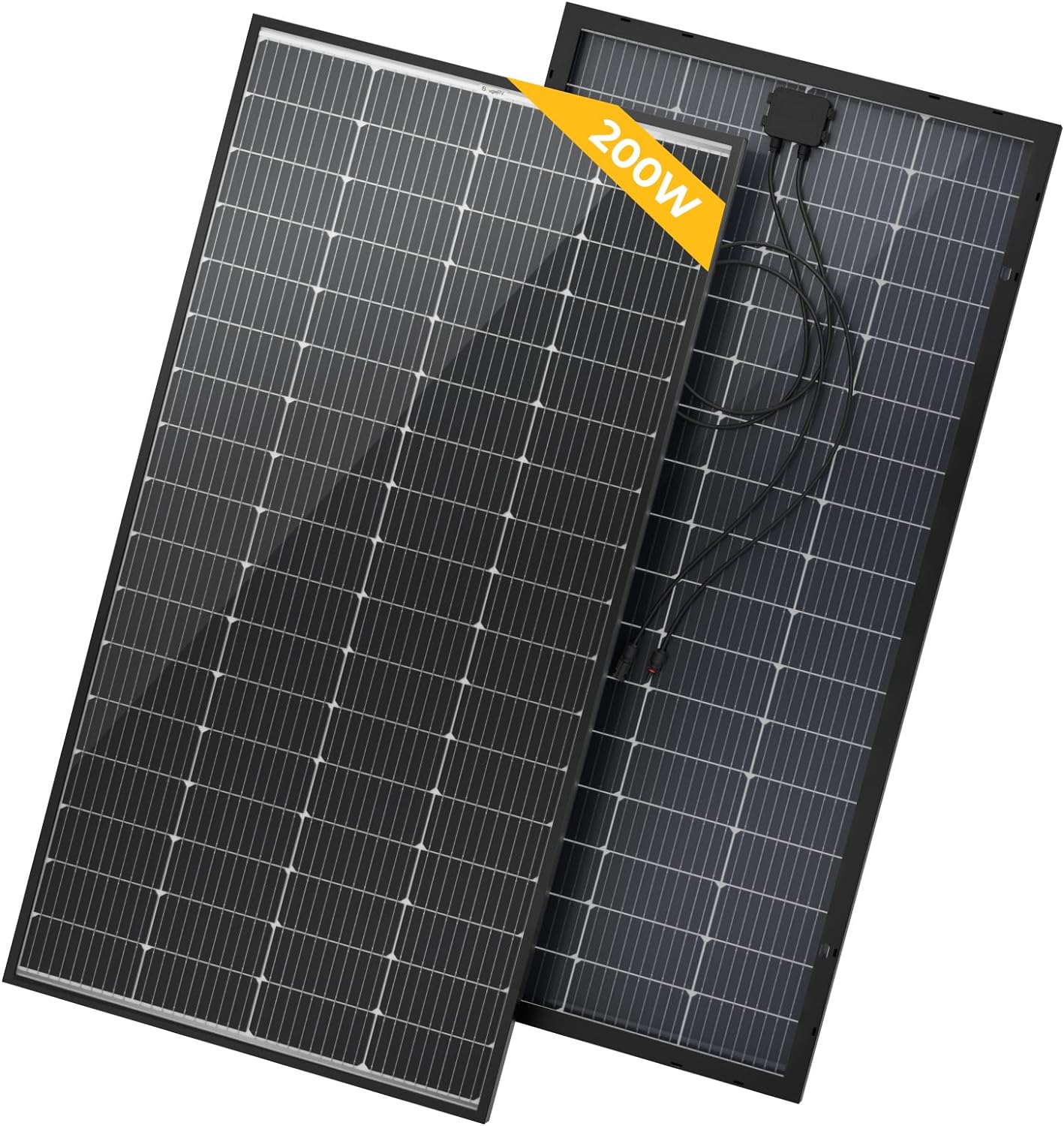 BougeRV 1-Module 53.46-in x 30.2-in 200-Watt Solar Panel LW114