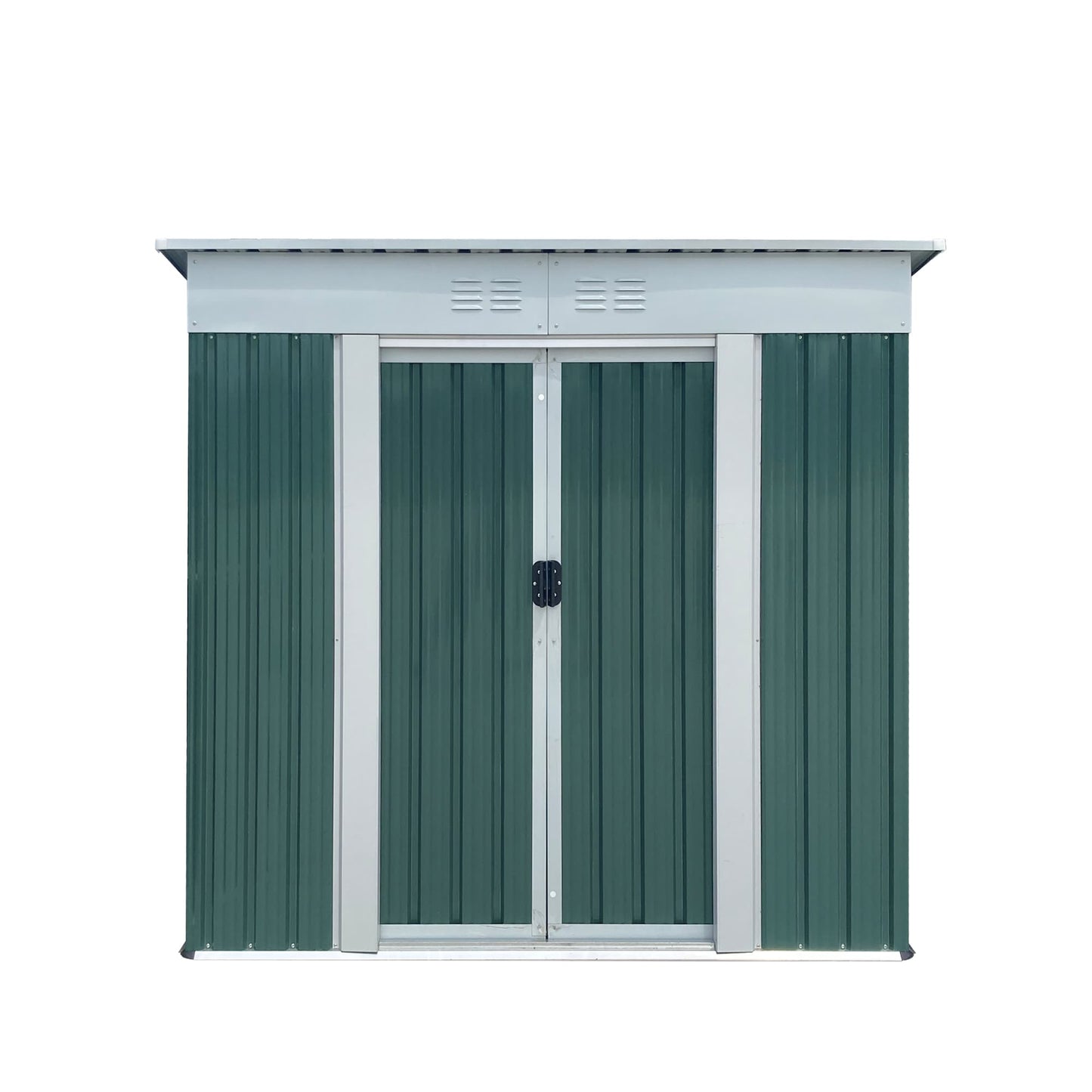 Clihome 4-ft x 6-ft Galvanized steel Metal Storage Shed