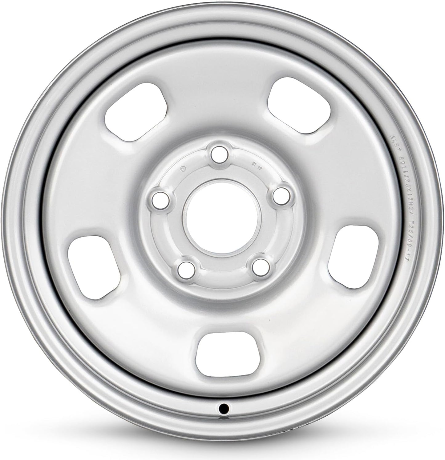 For 2013-2024 Dodge Ram 1500 17 Inch Powder-Coated Silver Steel Rim - OE Direct Replacement - Road Ready Truck Wheel