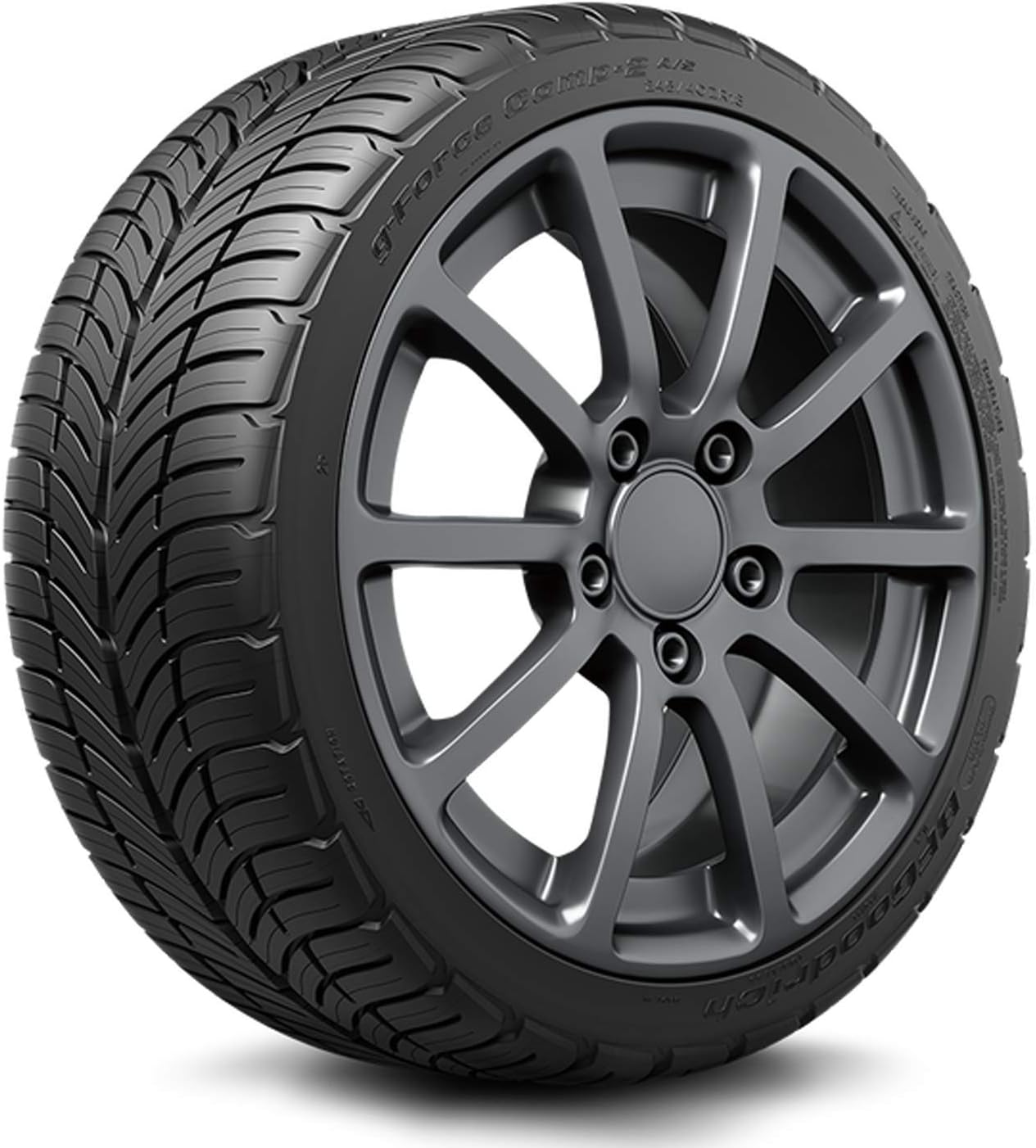 BFGoodrich G-Force Comp-2 A/S Plus All-Season Radial Car Tire for Ultra-High Performance, 245/40ZR17 91W