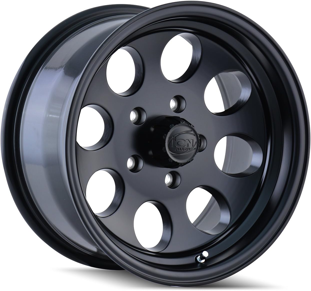 171 16x8, Bolt Pattern: 8x6.5/, Offset: -5, MATTE BLACK, set of 1
