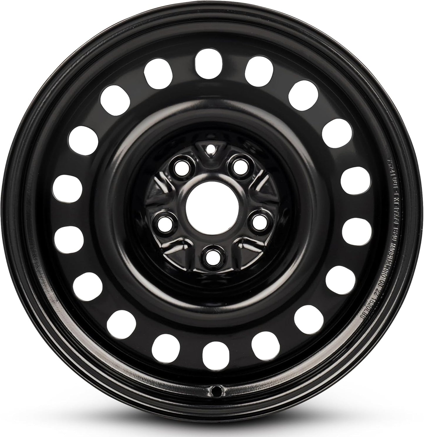 For 2019-2025 Toyota Rav4 17 Inch Powder-Coated Black Rim - OE Direct Replacement - Road Ready SUV Wheel