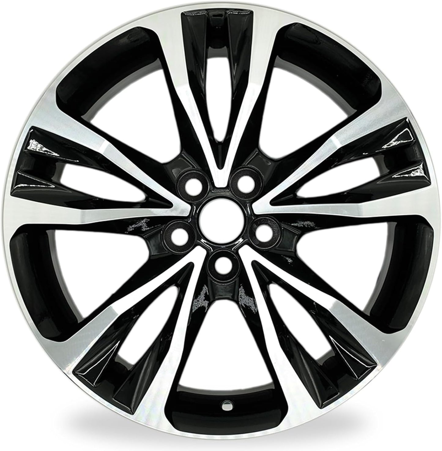 For Toyota Corolla Machined Black OEM Design Wheel 17" 2017 2018 2019 SAW75208 Single Replacement Rim