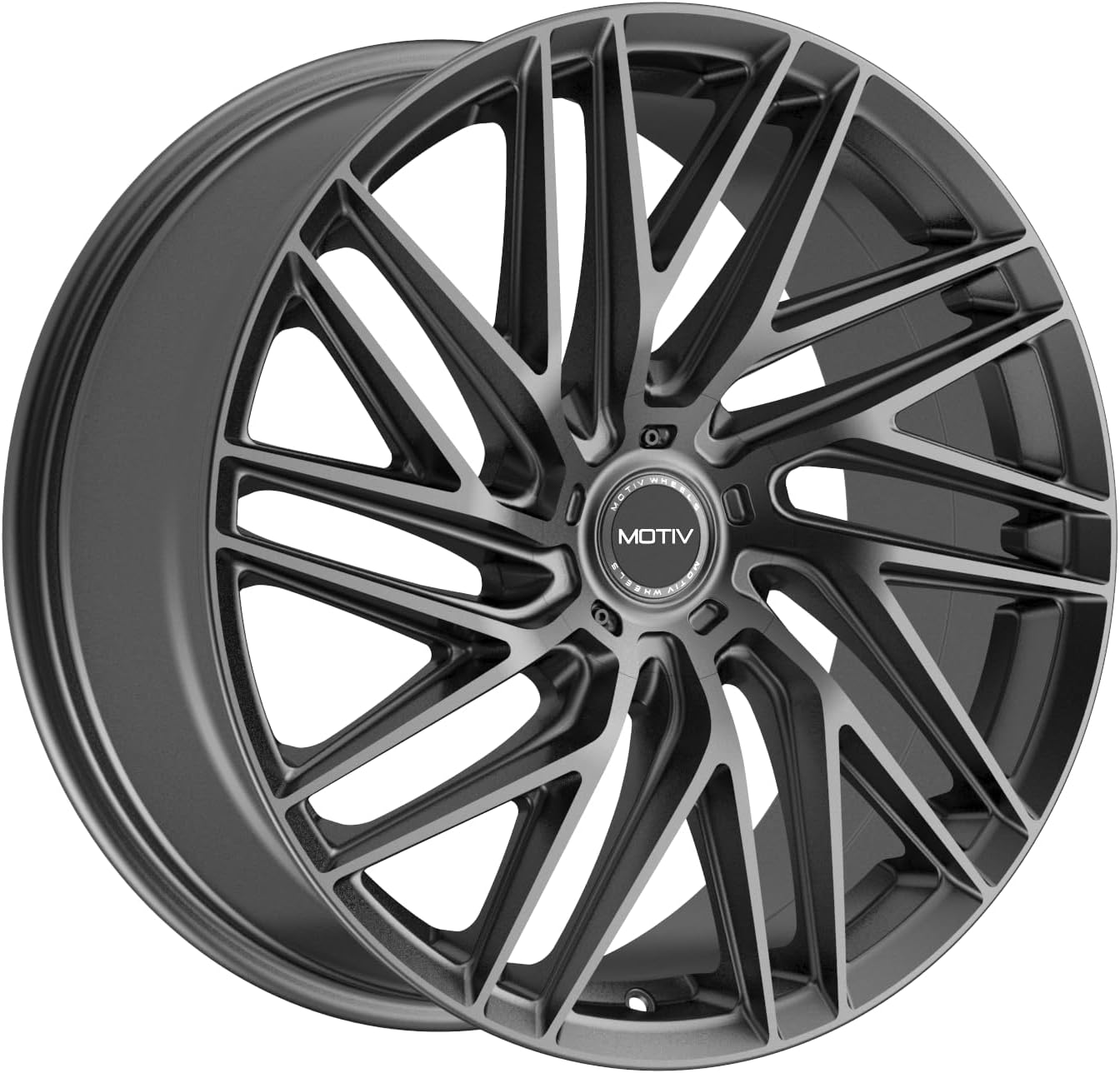 Motiv 429G 18x8 5x4.5"/5x120 +40mm Gunmetal Wheel Rim 18" Inch