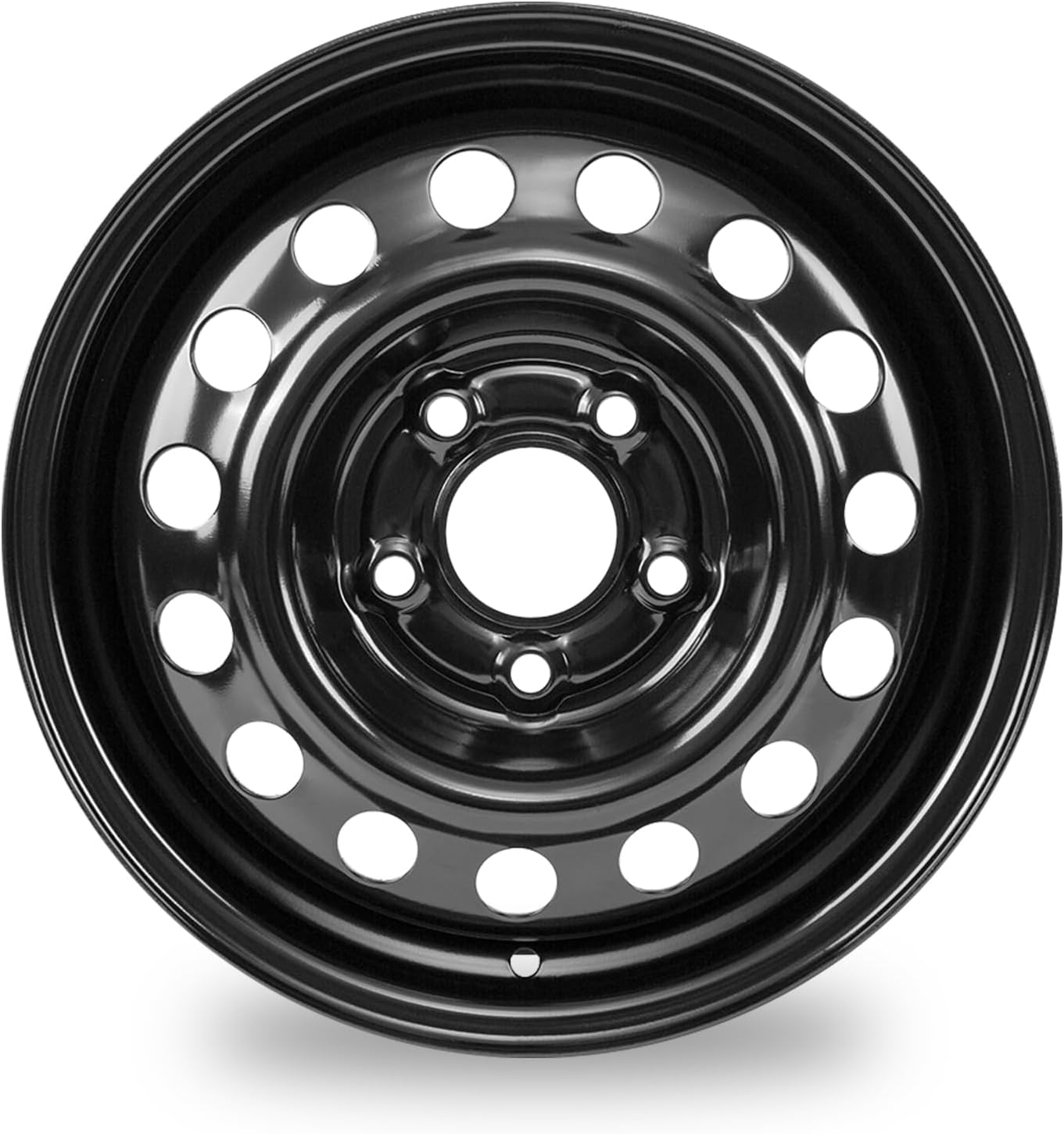 15" New 15x5.5 in Steel Wheel for Nissan NV200 2013-2023 painted black OEM Design Replacement Rim(one pack)