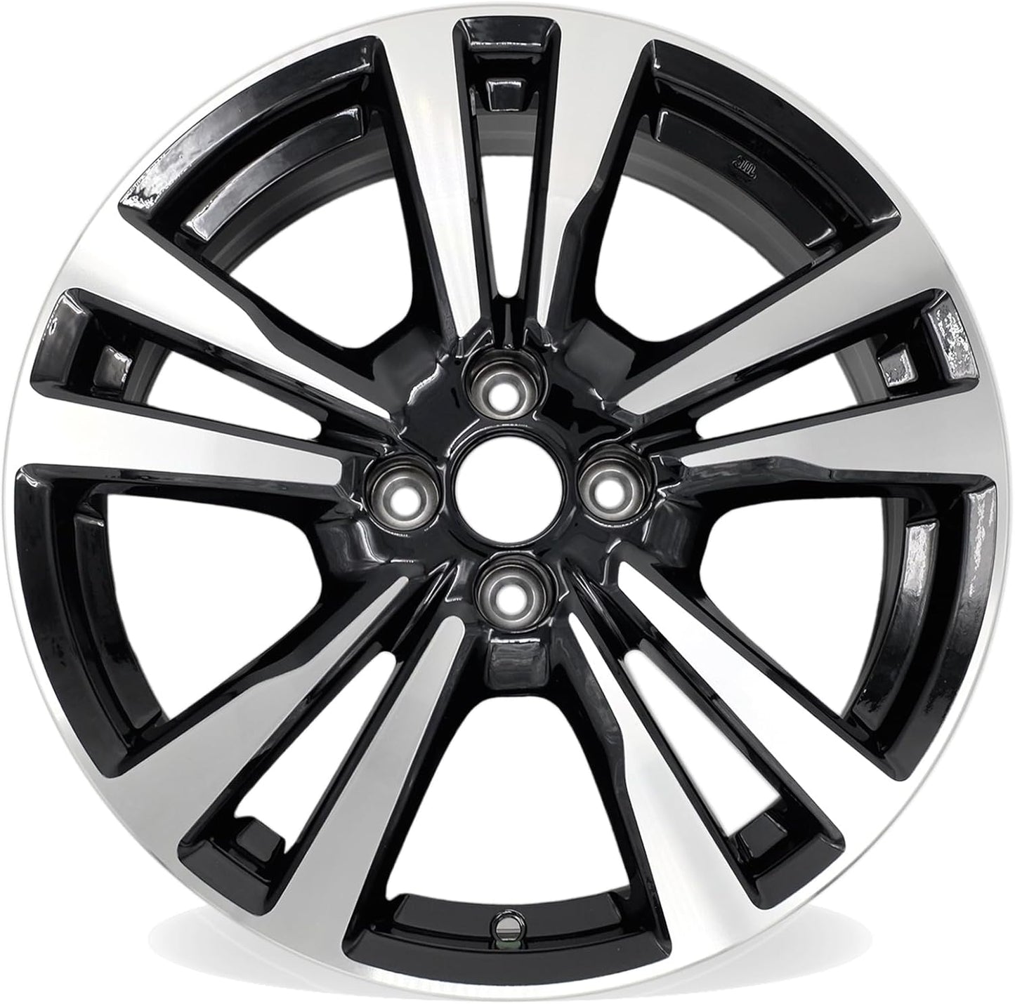 New Single 17" 17x6.5 Inch Alloy Wheel for 2018–2020 Nissan Kicks | OEM Design Replacement Rim | Machined Black Finish | Direct Fit – OE Stock Specs | 62792