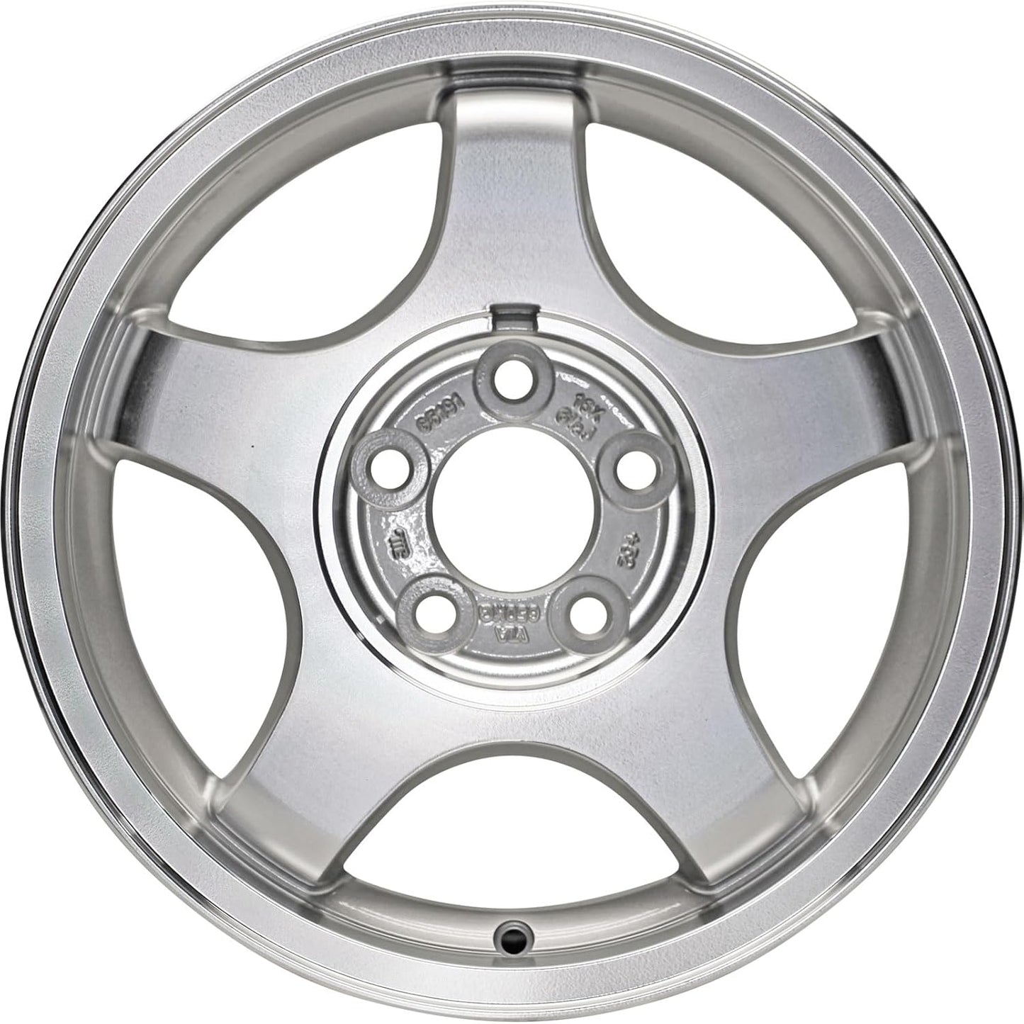 New 16x6.5"" 16 Inch Aluminum Alloy Wheel Rim for Chevrolet Impala 2000-2007 | ALY05082U10N | Direct Fit - OE Stock Specs, Silver