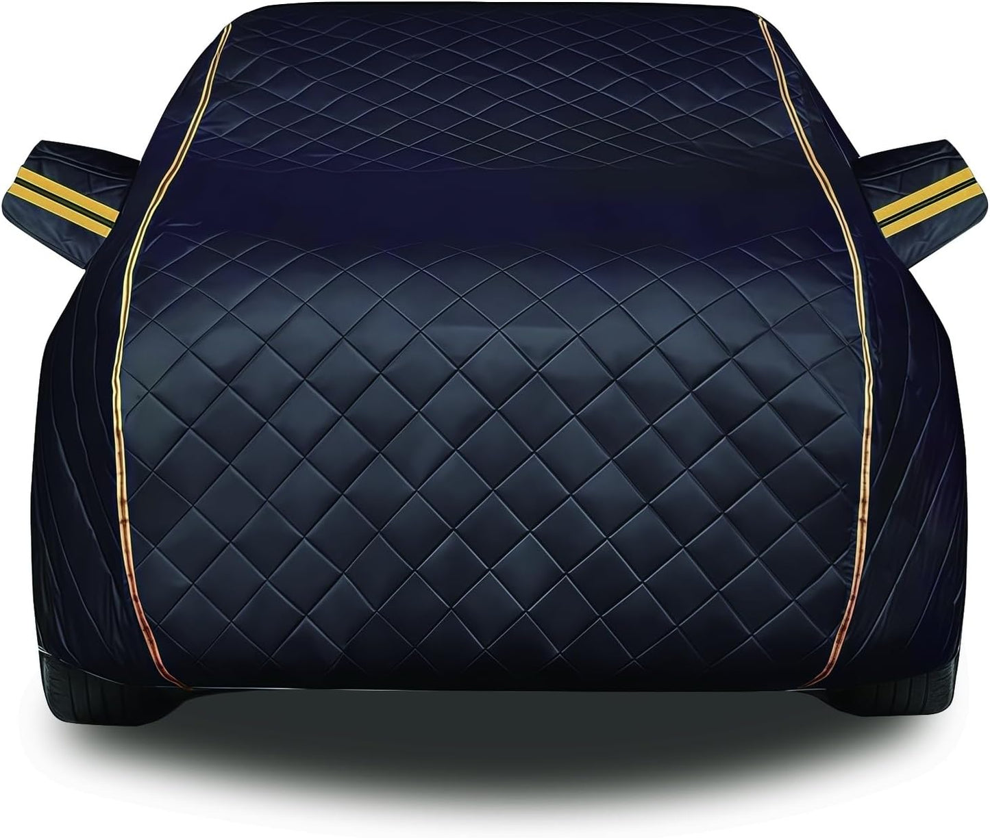 Hail Protector Car Cover, for Suzuki Swift 6 2017-2020 All-Weather Cotton Pad Outdoor Hail Blanket Windproof Heat Insulation Dust with Door Zipper 4 Season Full Car Tarpaulin