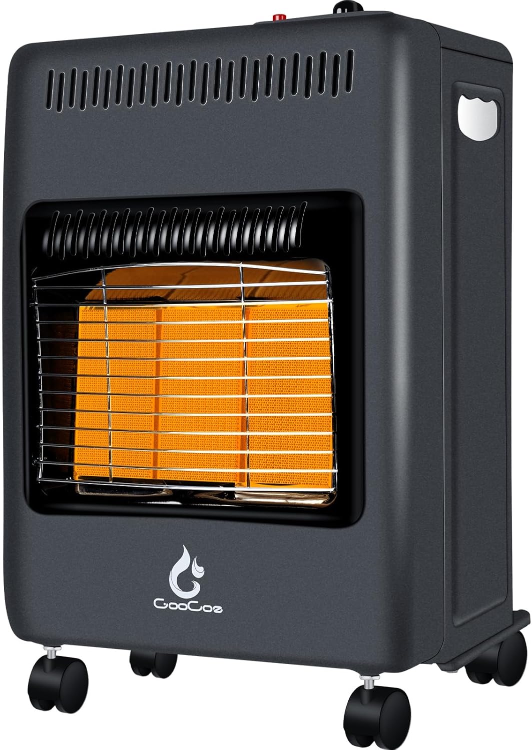 Propane Patio Heater, 18000BTU Portable Outdoor Heater, LP Gas Radiant Propane Heaters for Indoor, Garage, Camping, Shop