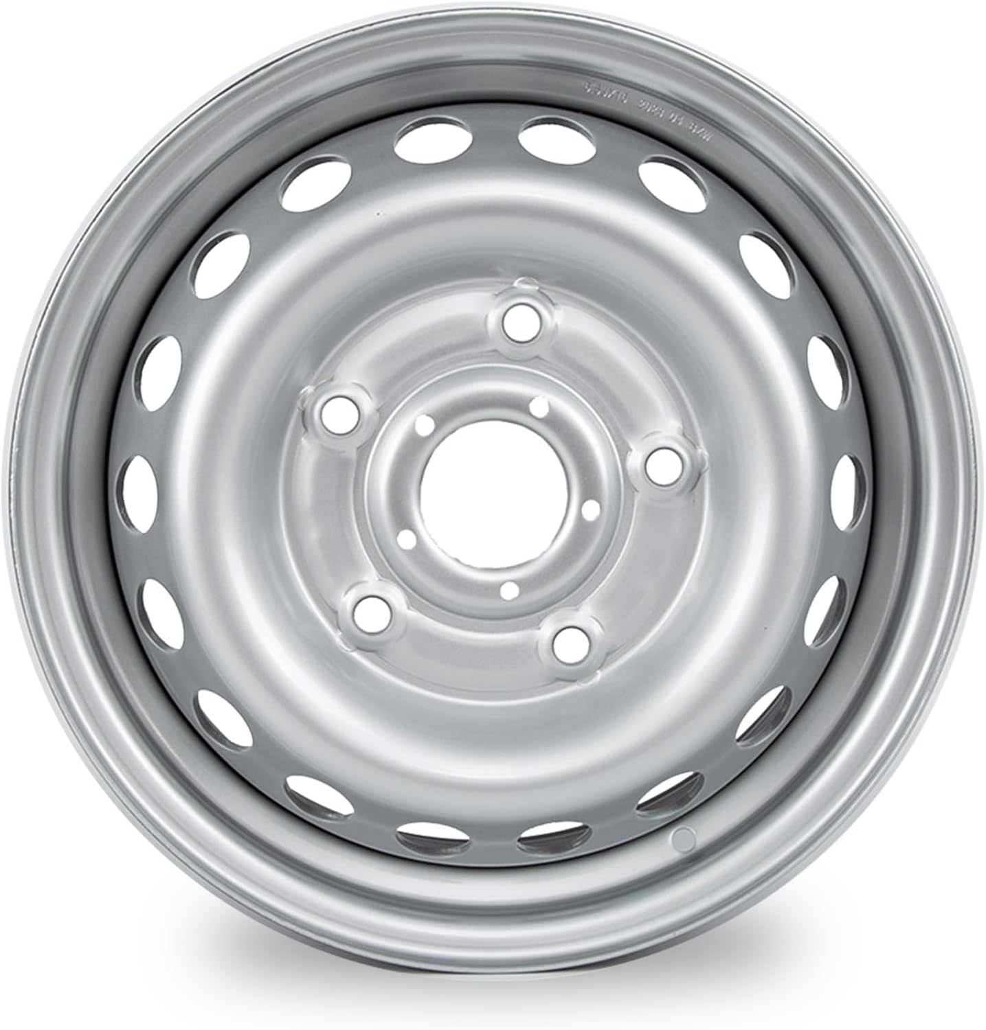 New 16 inch single rims for Ford Transit 250 2015 2016 2017 2018 2019 2020 2021 2022 Painted silver 16x6.3 inch OEM Replacement Rims
