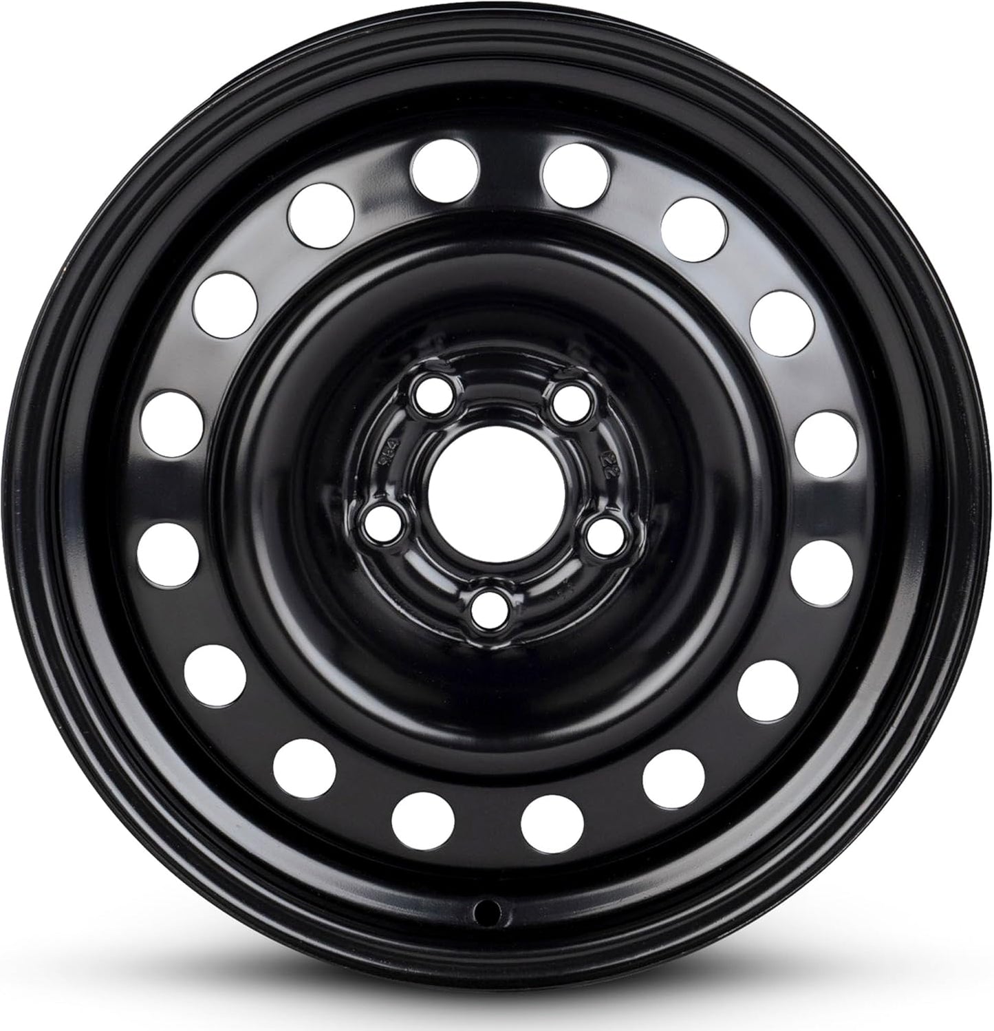 Compatible With 1999 Volkswagen Golf 15 Inch Painted Black Rim - OE Direct Replacement - Road Ready Car Wheel