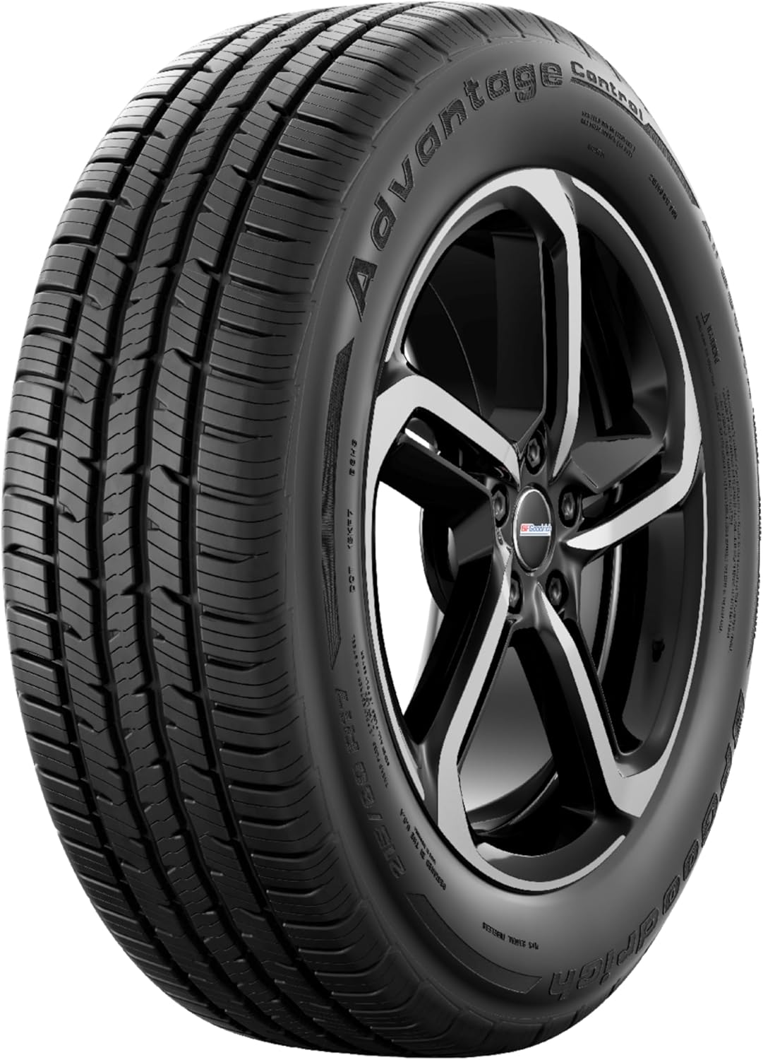 BFGoodrich Advantage Control All-Season Tire for Cars and Crossovers, 205/55R16 91H