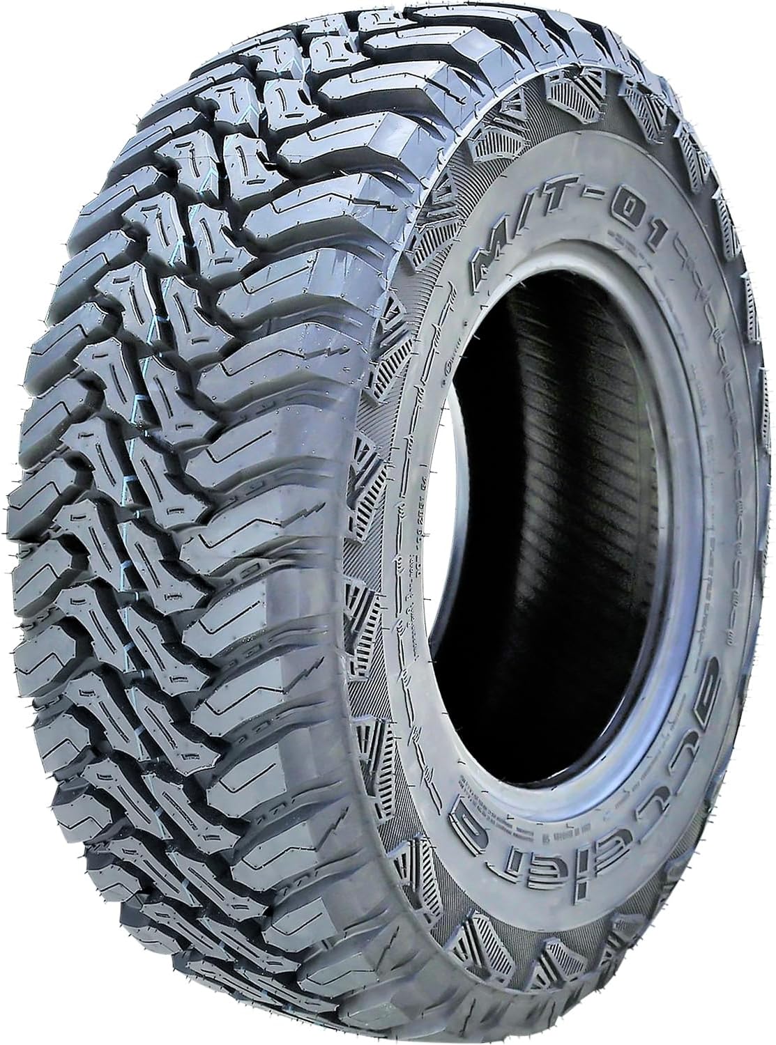 Accelera M/T-01 Mud Off-Road Light Truck Radial Tire-LT265/65R17 265/65/17 265/65-17 120/117Q Load Range E LRE 10-Ply BSW Black Side Wall