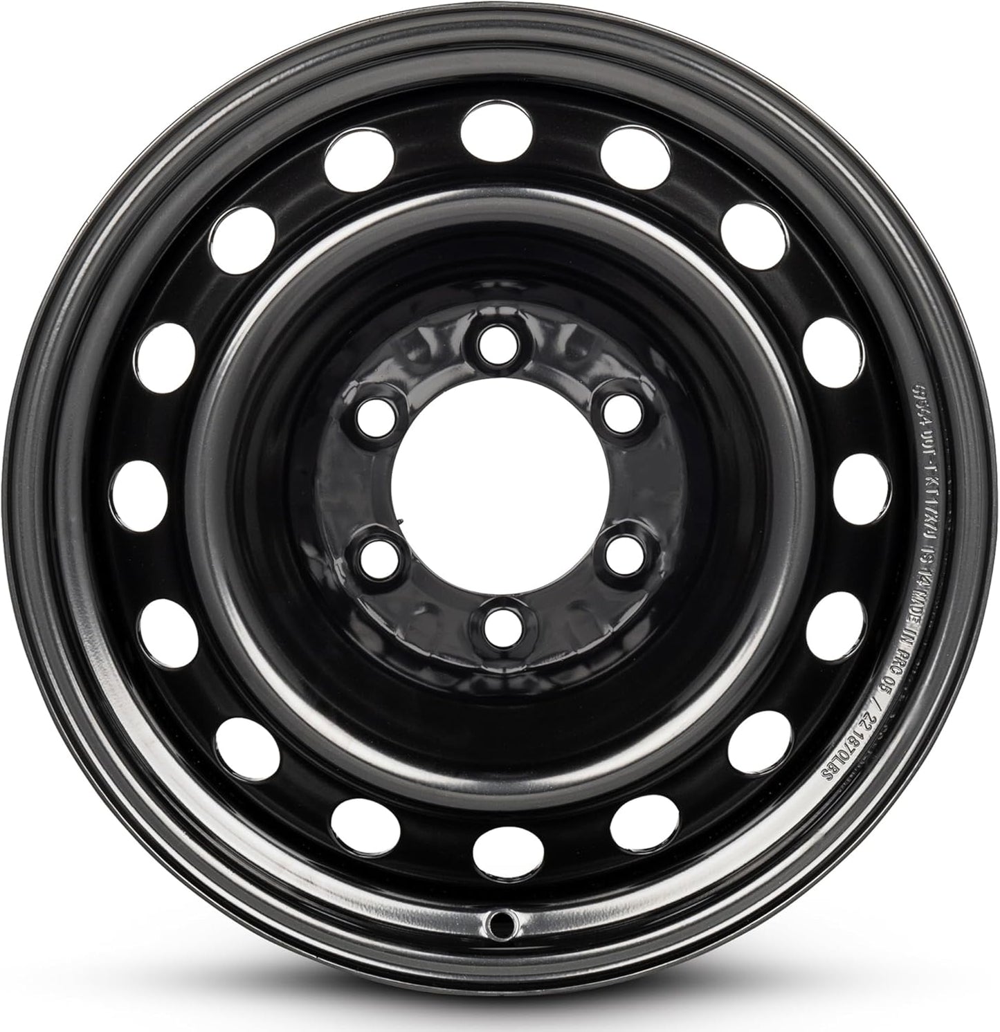 For 2010-2024 Toyota 4Runner 17 Inch Painted Black Rim - OE Direct Replacement - Road Ready Car Wheel