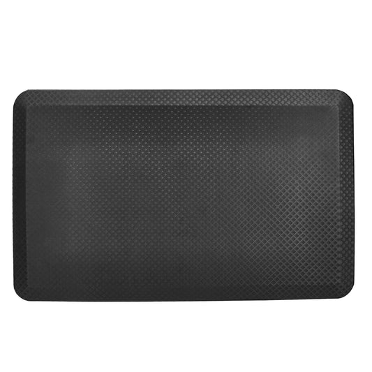 Amazon Basics 3/4" Rectangular Durable Anti-Fatigue Ergo Comfort Standing Mat, 32x20, Black (Previously AmazonCommercial brand)