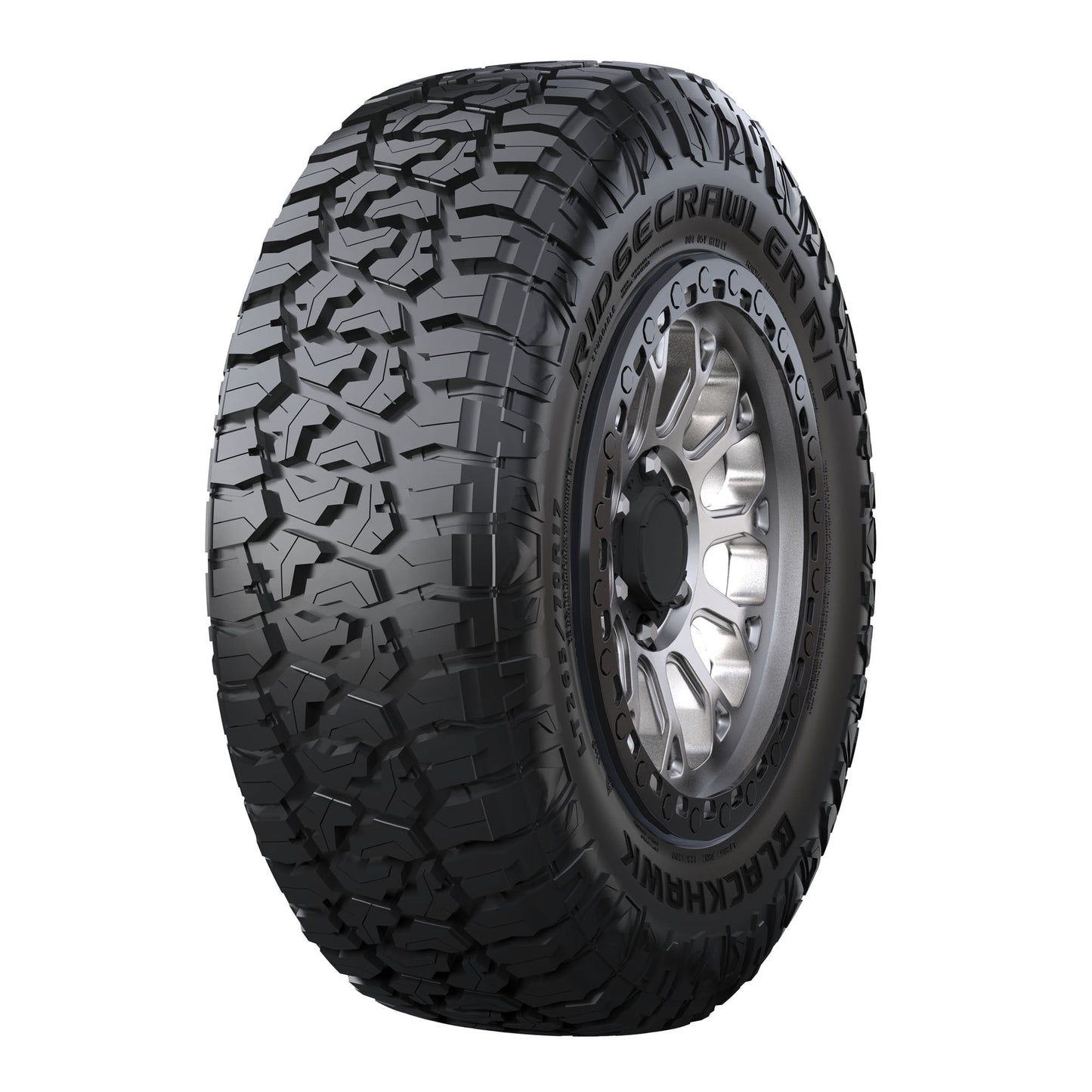 BlackHawk Ridgecrawler R/T Rugged Terrain LT265/70R17 123/120Q E Light Truck Tire
