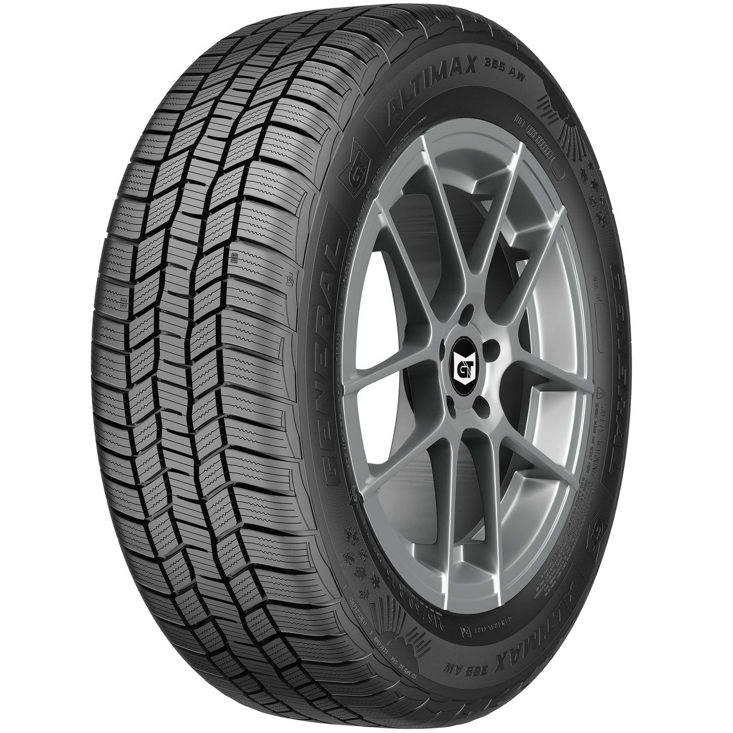 General AltiMAX 365 AW All Weather 225/55R18 98H Passenger Tire