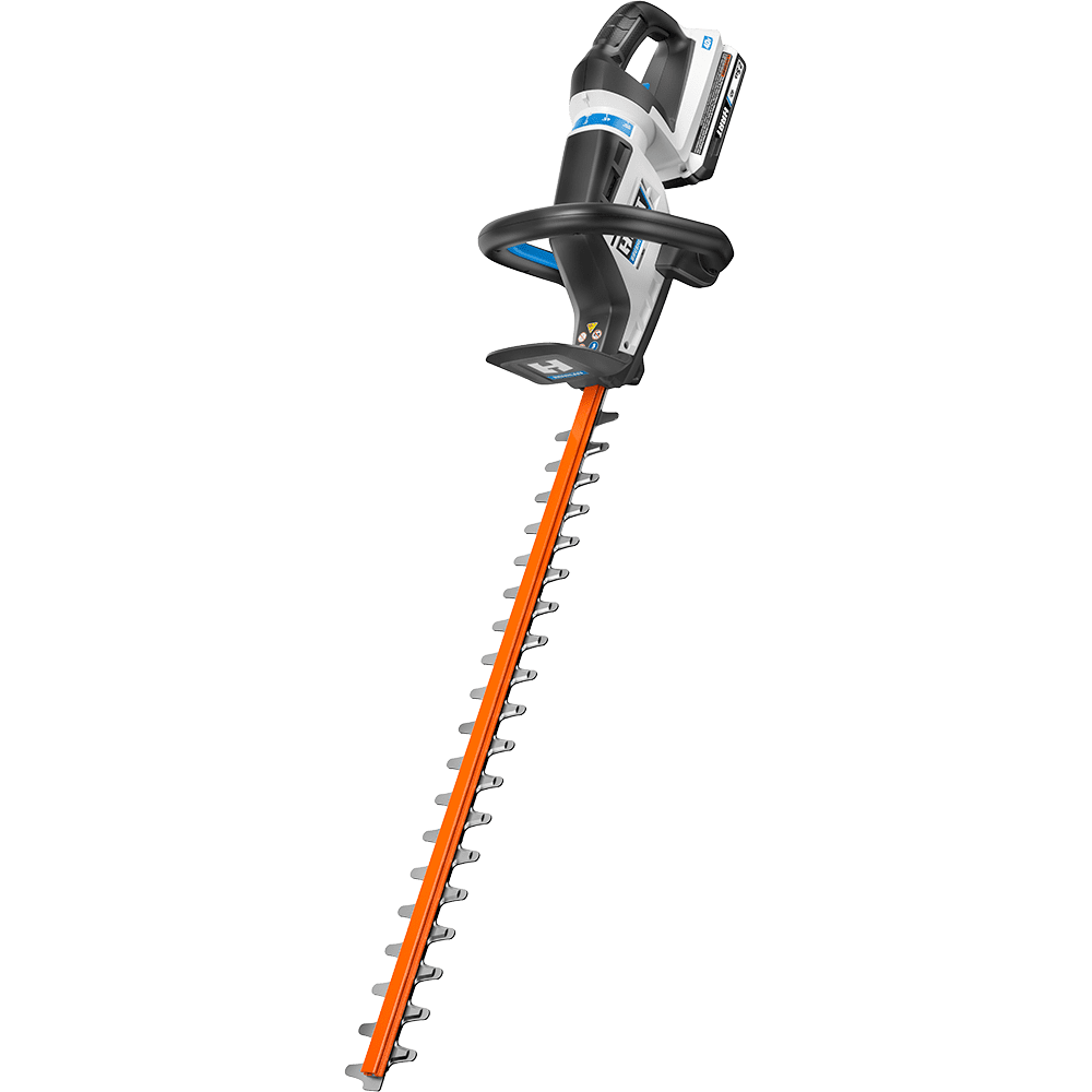HART 40-Volt 26-inch Cordless Brushless Hedge Trimmer Kit, (1) 2.5Ah Lithium-Ion Battery