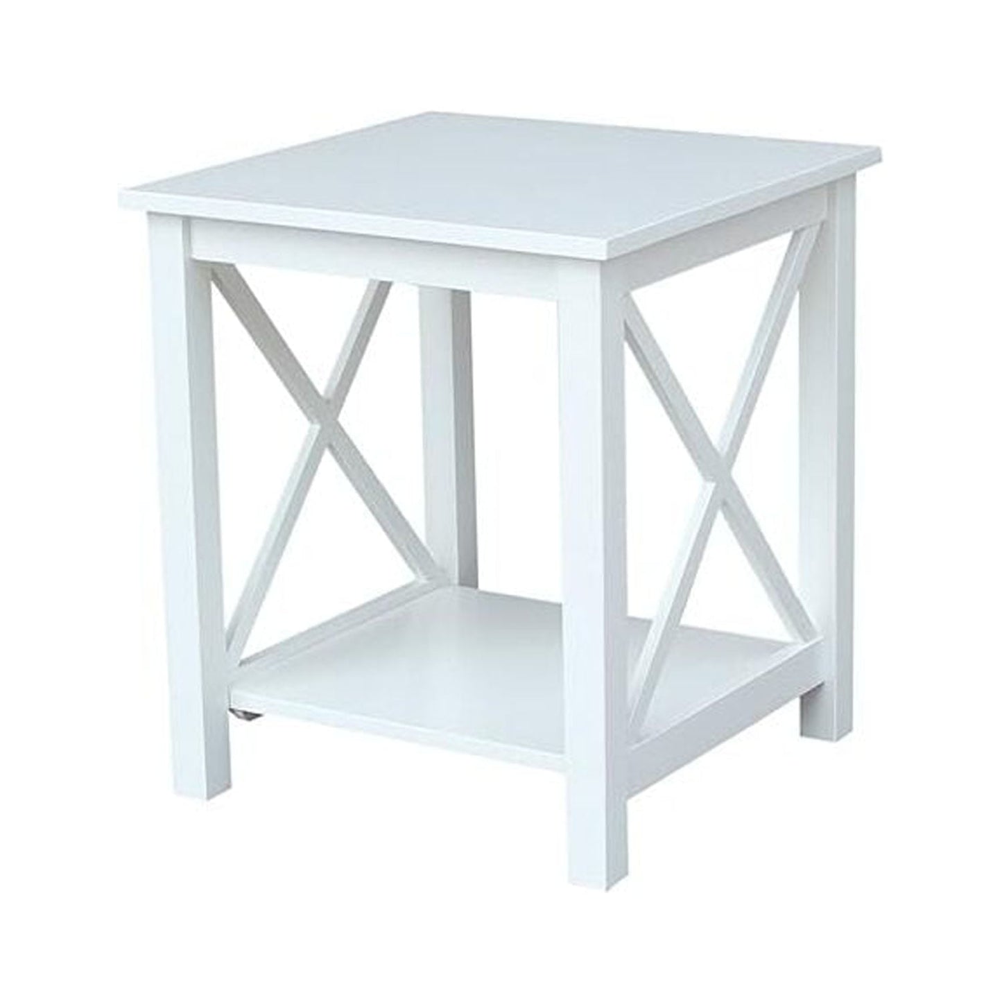 Hampton End Table White