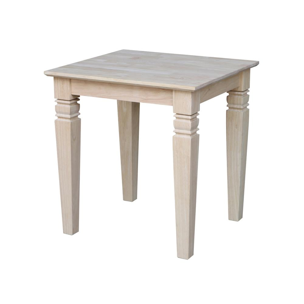 International Concepts Java End Table Unfinished