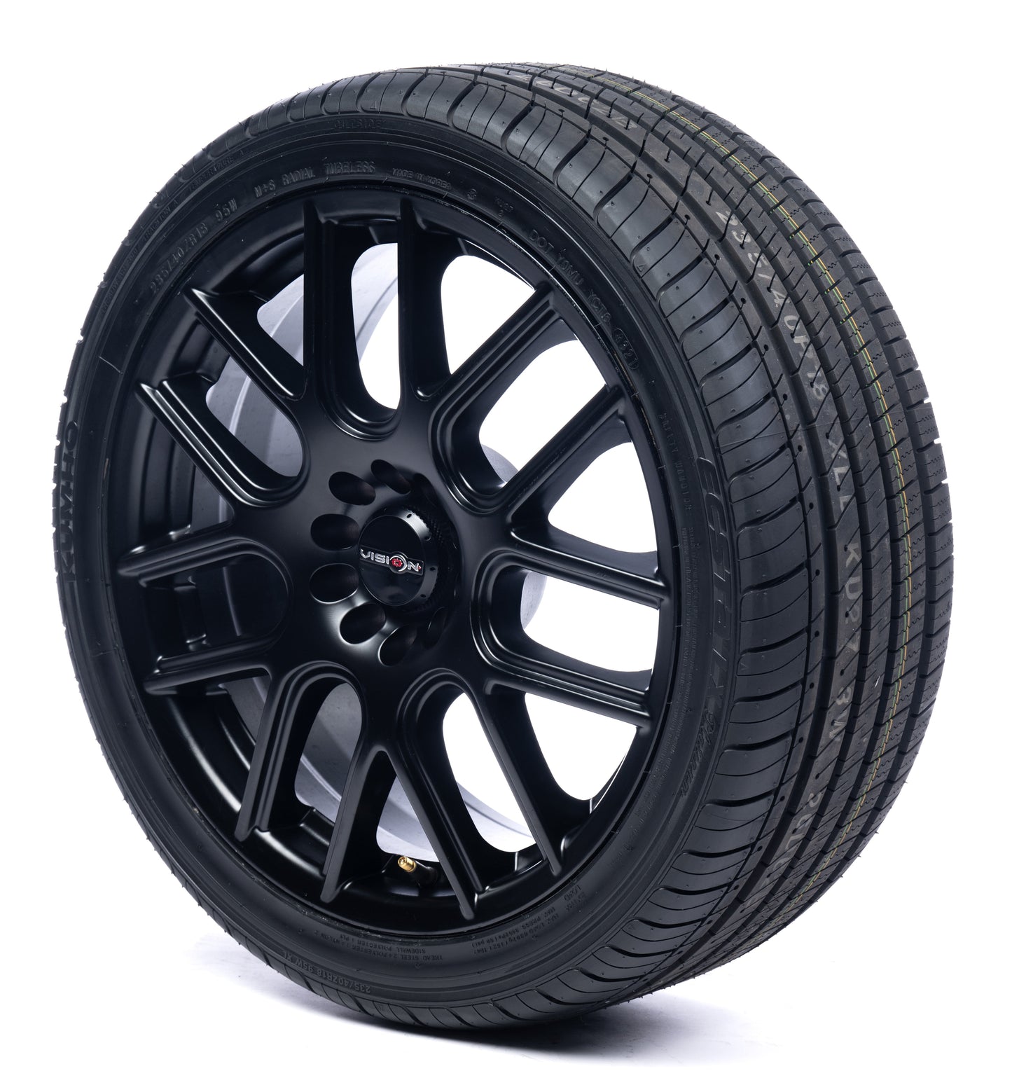 Kumho LX Platinum KU27 All-Season Tire - 205/65R16 95V Fits: 2016-21 Chevrolet Malibu L, 2012-13 Toyota Camry Hybrid LE